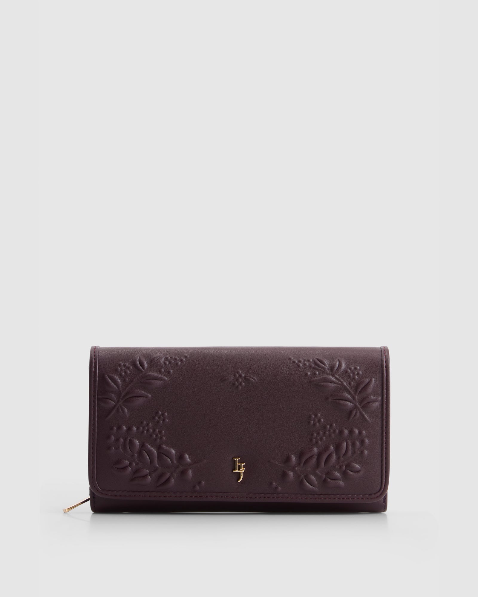Embossed Large Clutch Wallet