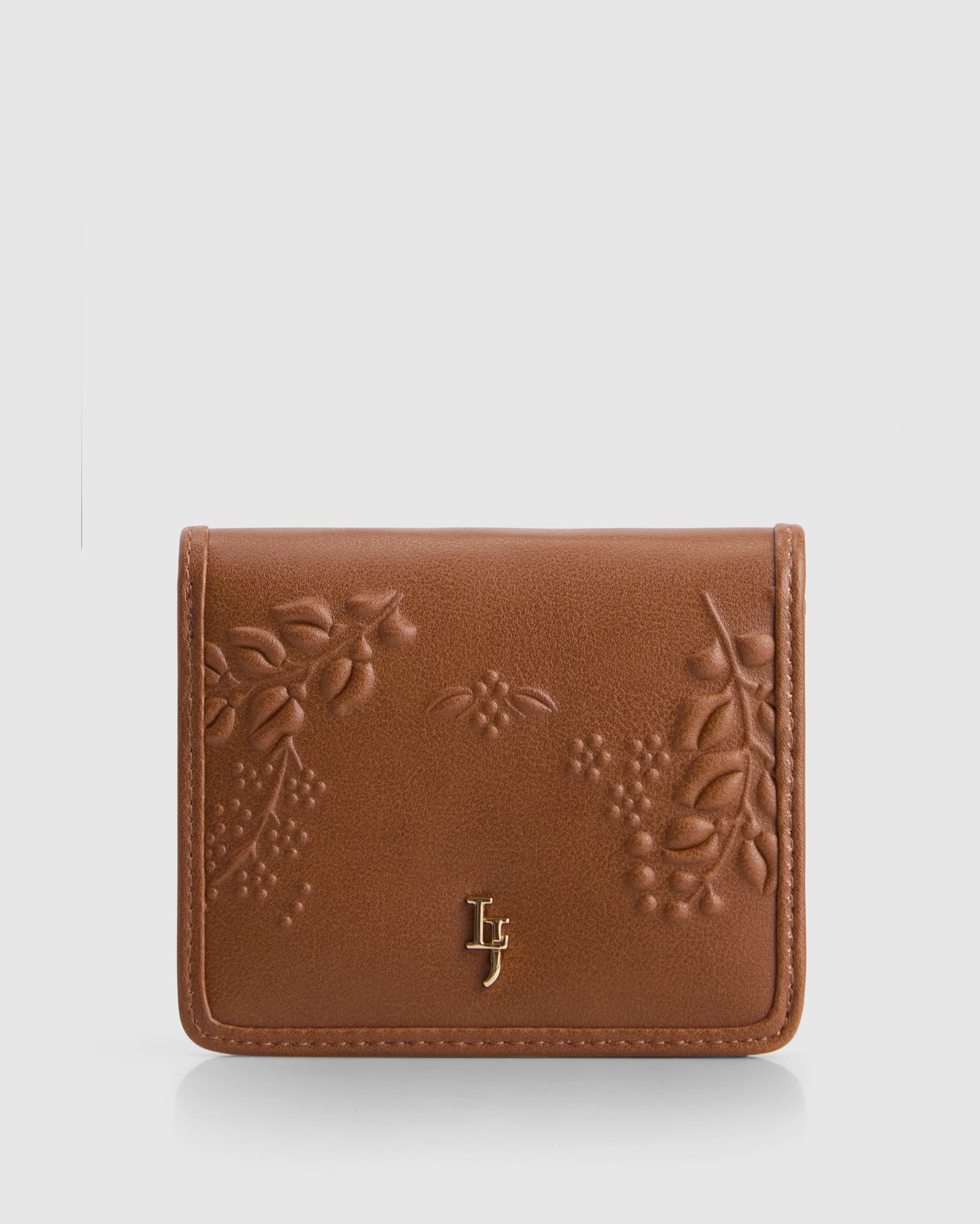 Embossed Press Stud Wallet