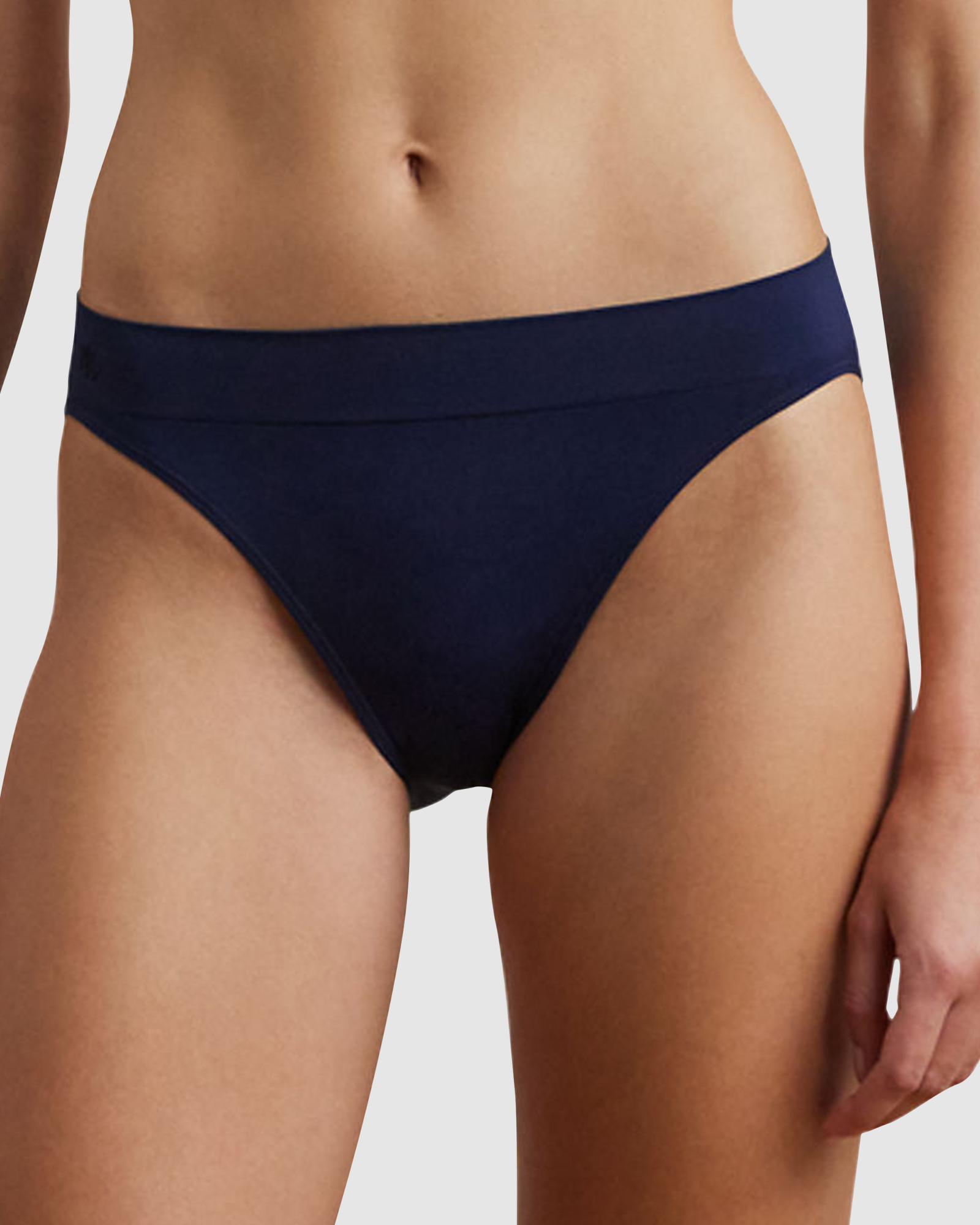Lauren Seamless Recycled Jersey High Leg Bikini Brief