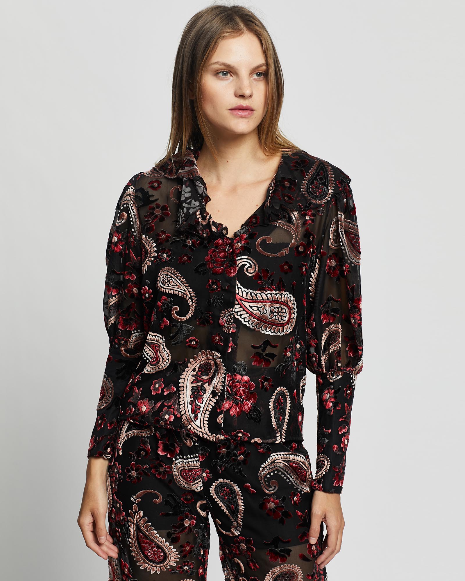 Firefly Burnout Blouse