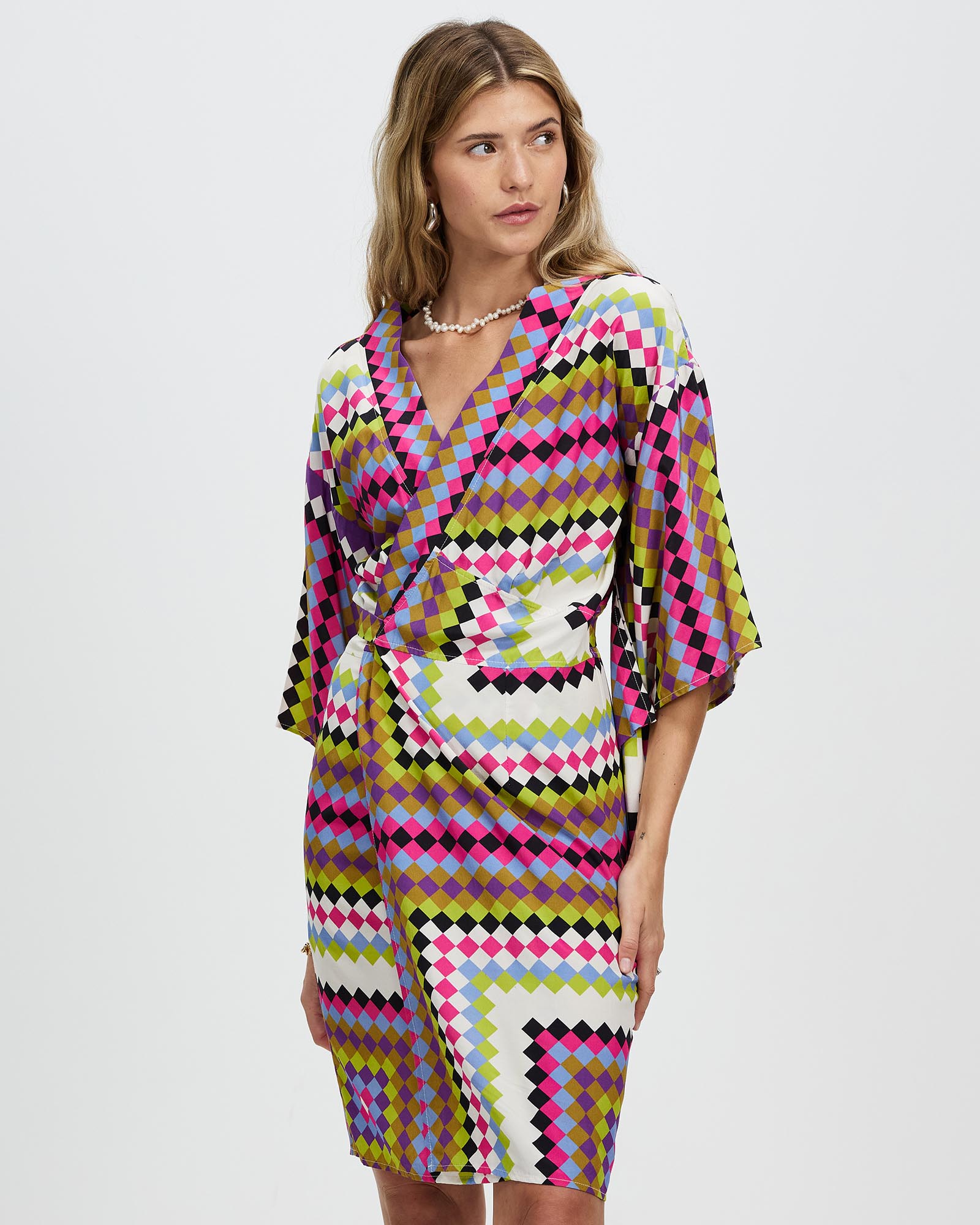 Horizon Kimono Dress