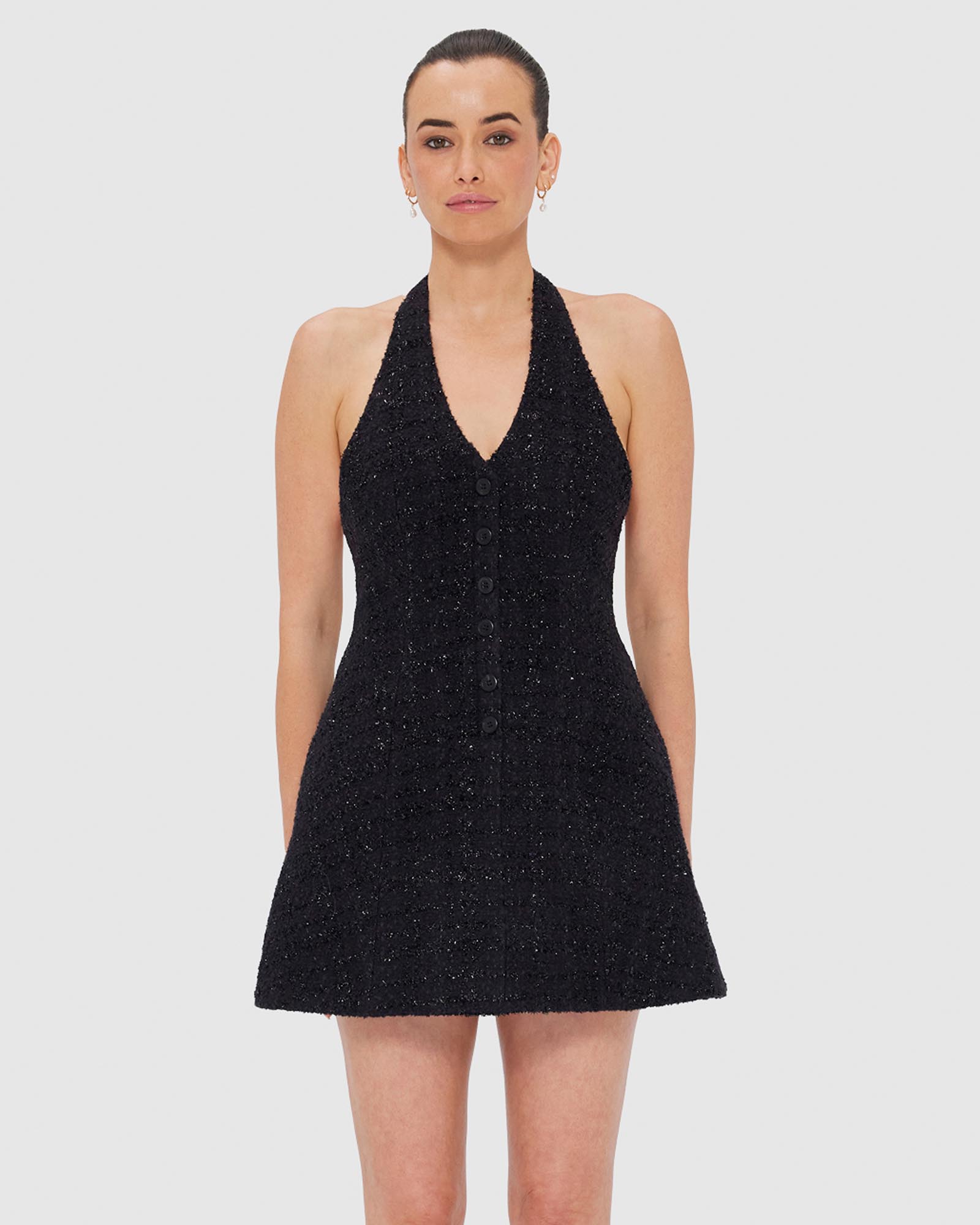 Jessie Halterneck Mini Dress