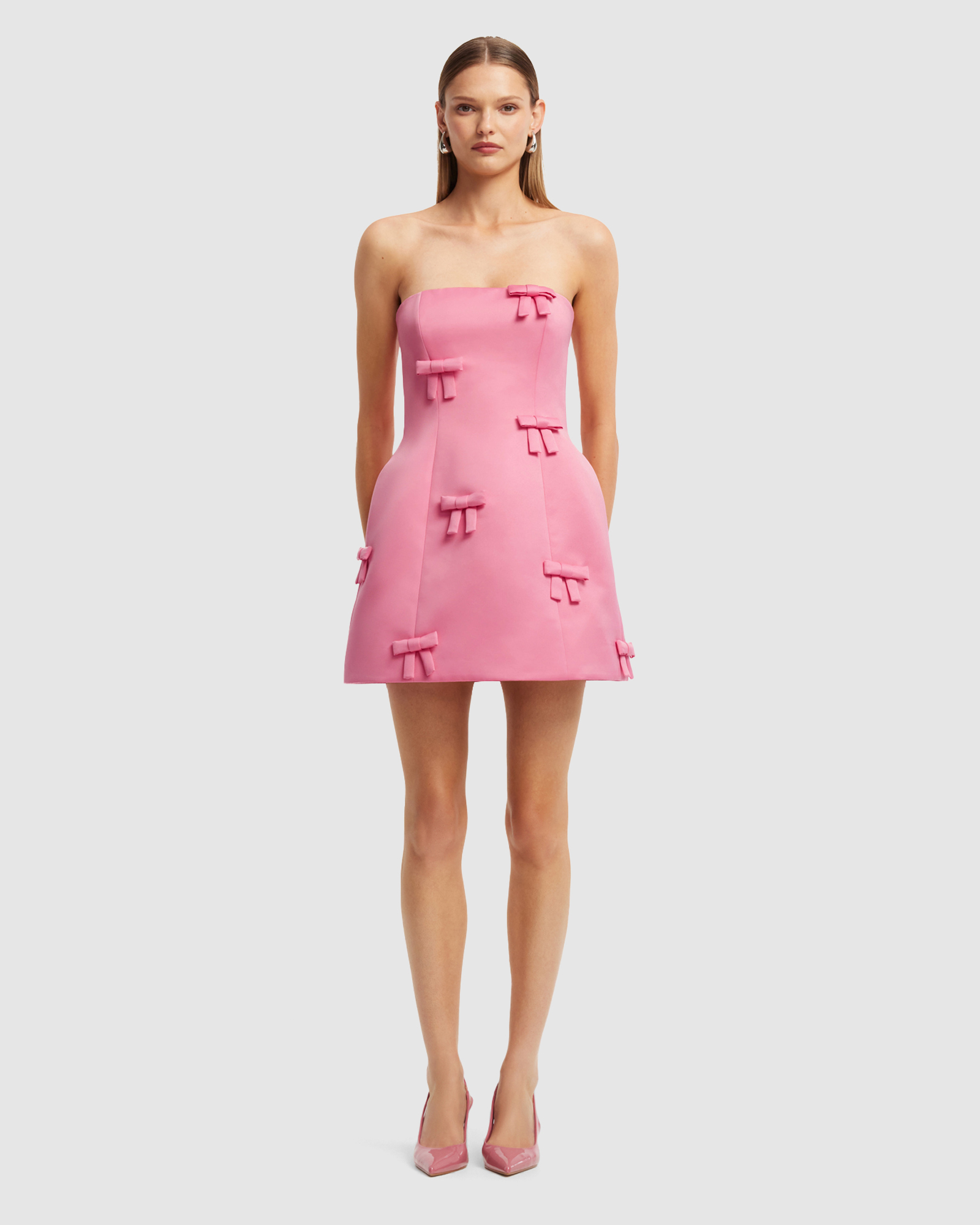 Roselle Bow Mini Dress
