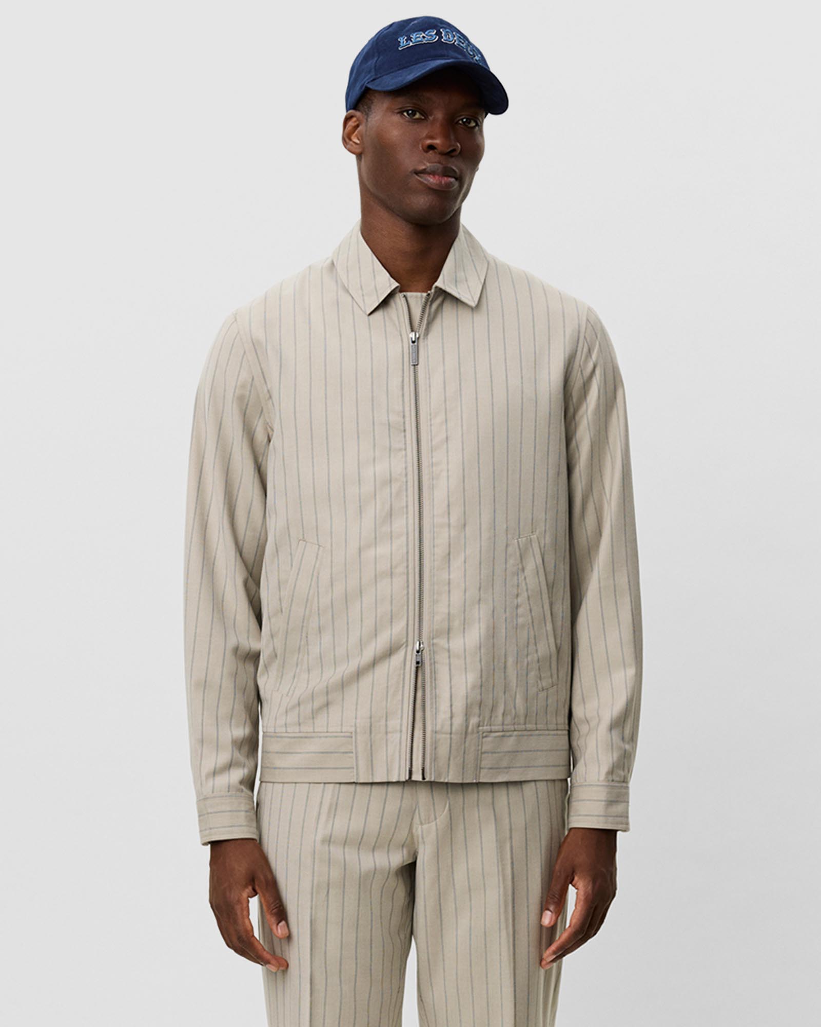 Como Pin Light Wool Coach Jacket
