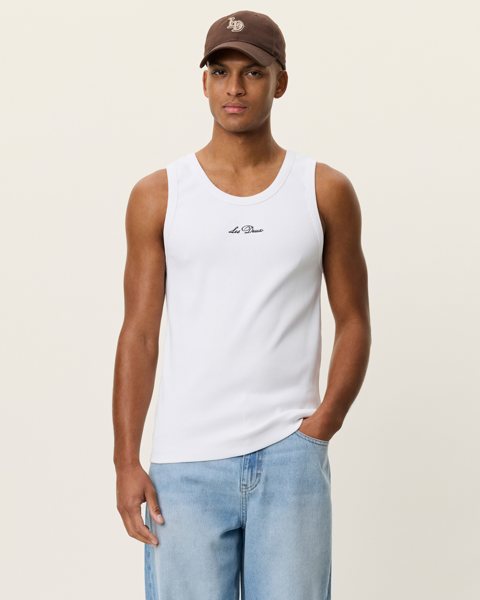 Arthur Logo Rib Tank Top