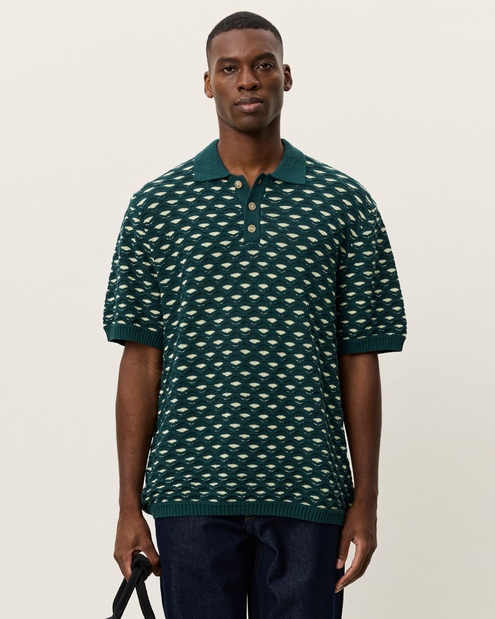 Esmay Shell Knitted Polo