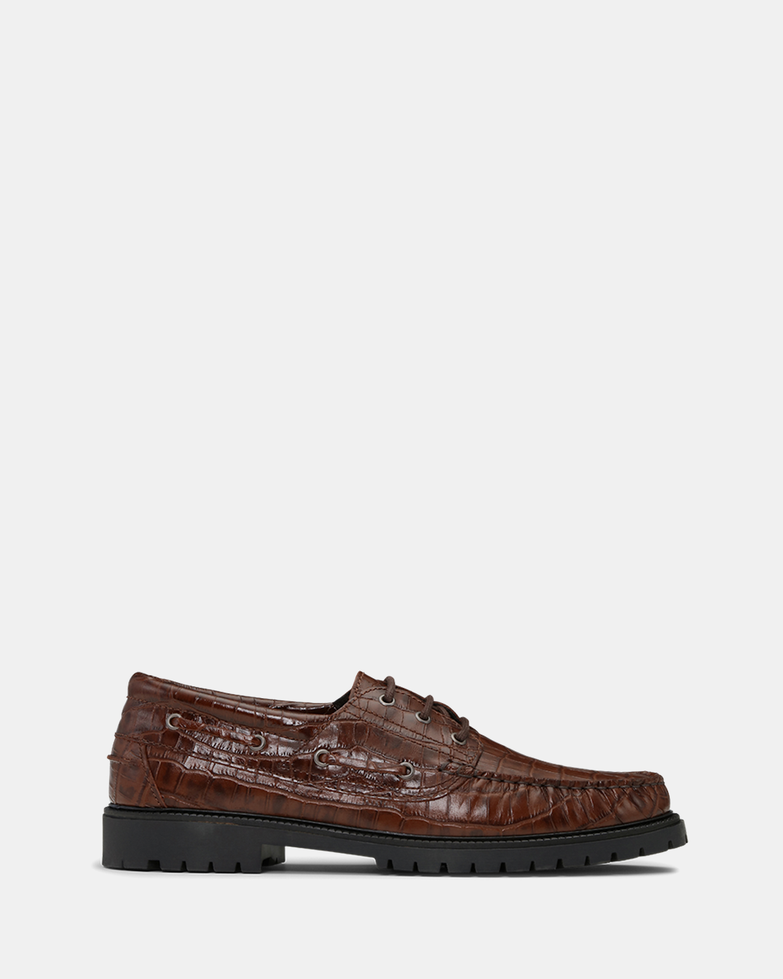 Taylor Croco Boat Shoes