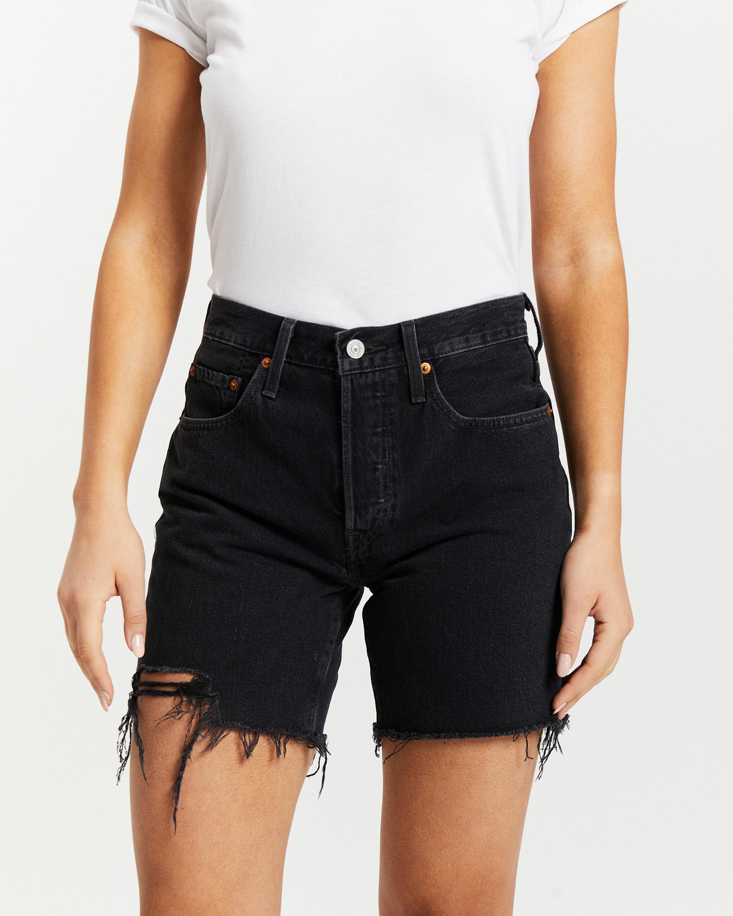501 Mid Thigh Shorts