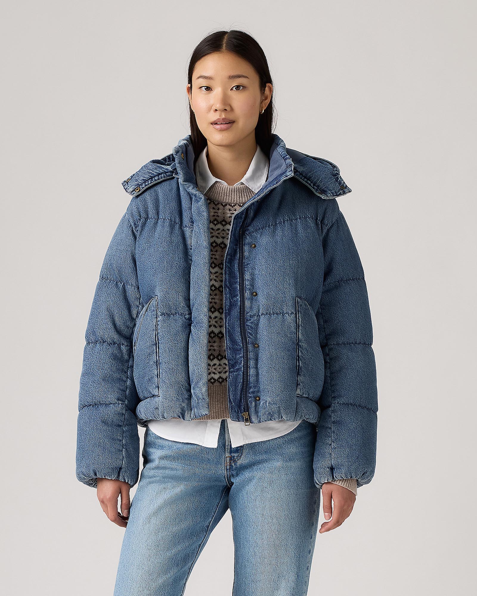 Western Bubble Shortie City Worn Ow Jacket