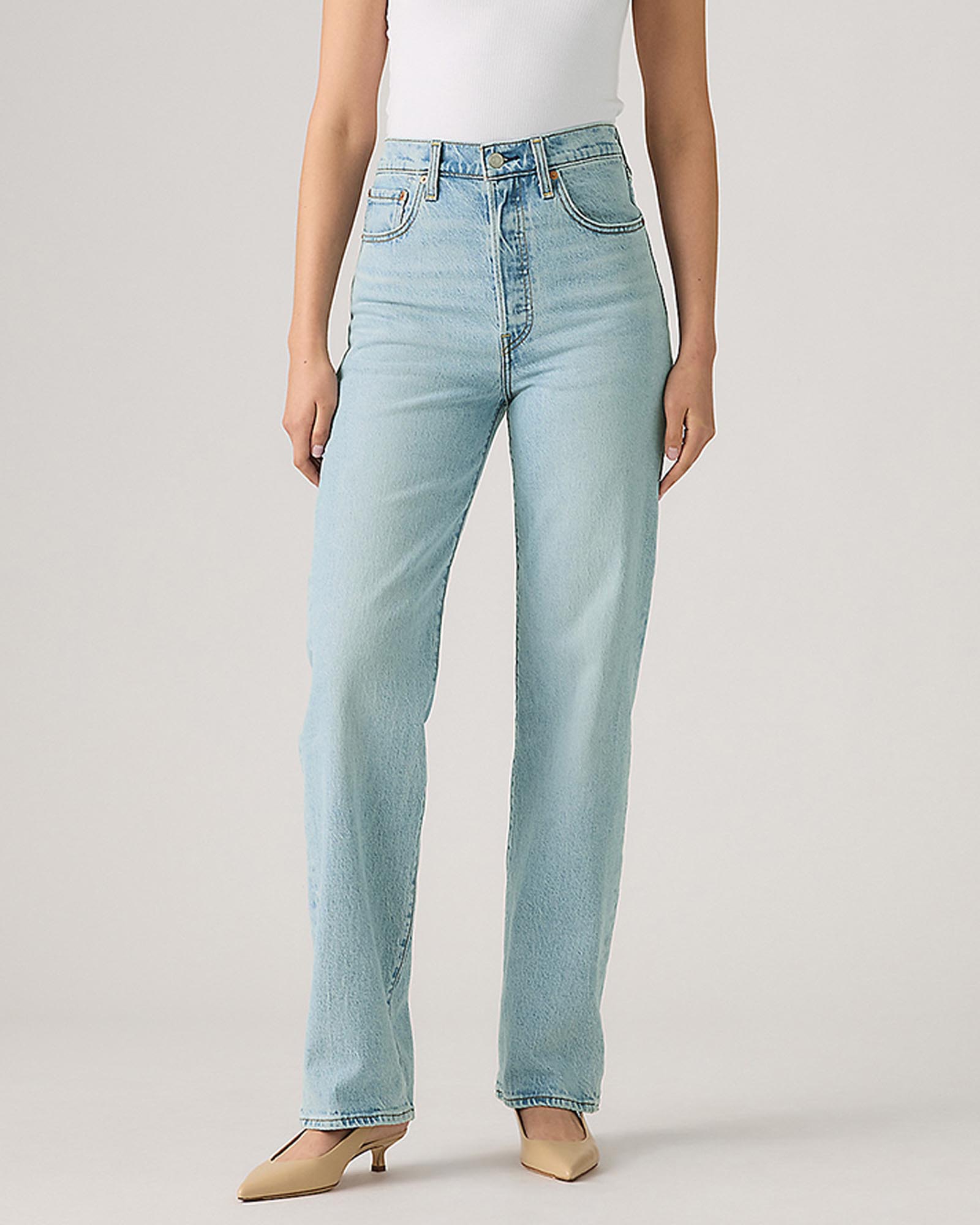 Ribcage Full Length Jeans