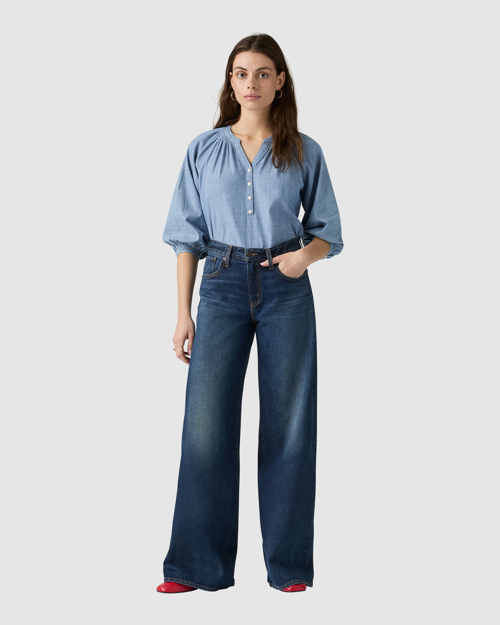 Middy Wide Leg Jeans