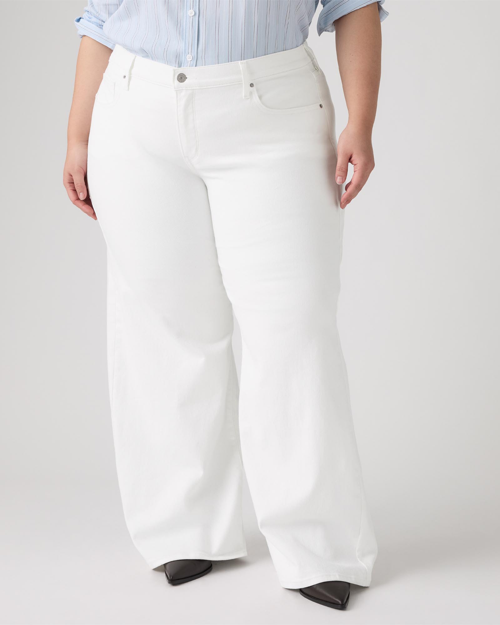PL 318 Shaping Wide Leg Jeans