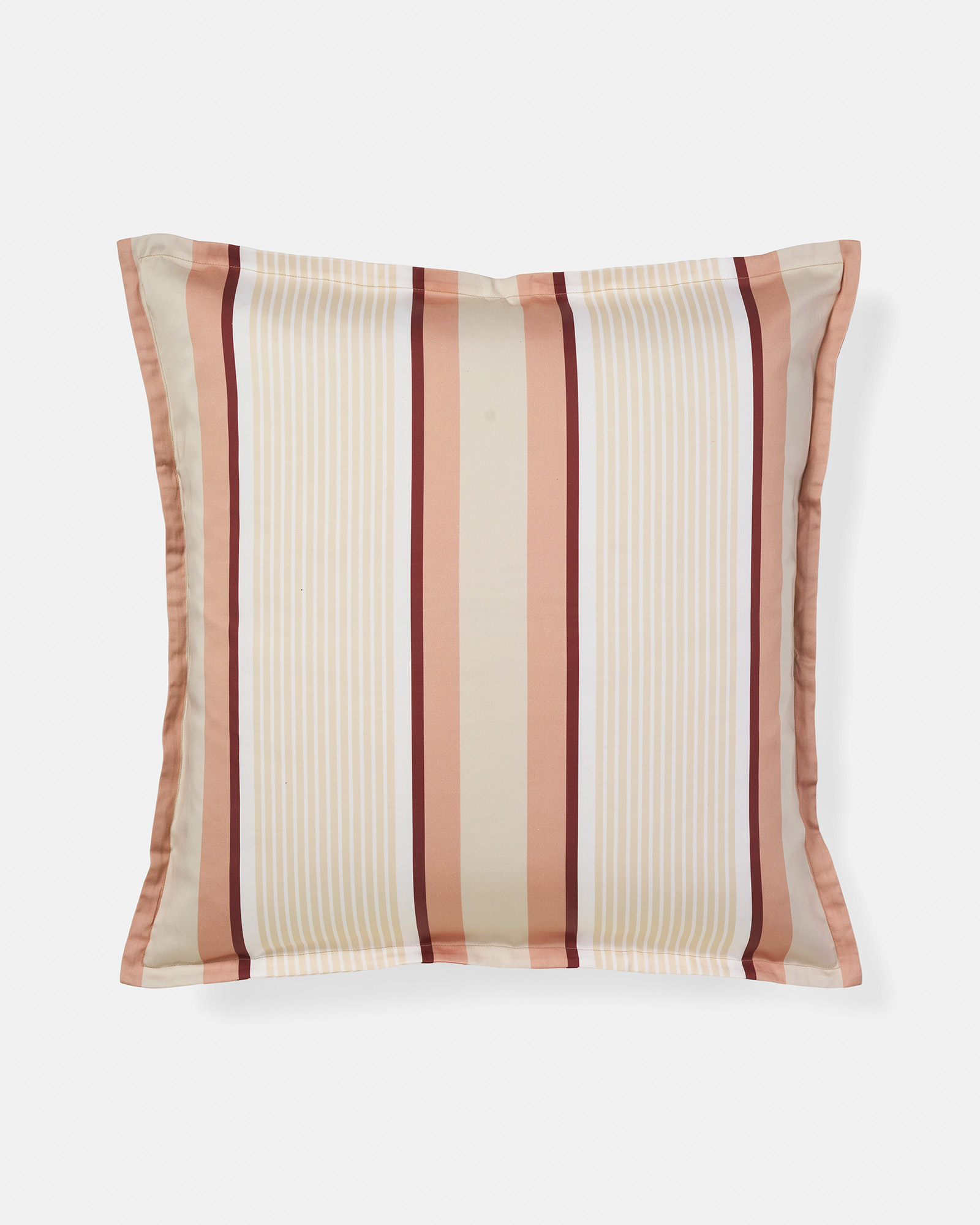 Nara Bamboo Cotton 400TC Stripe European Pillowcase