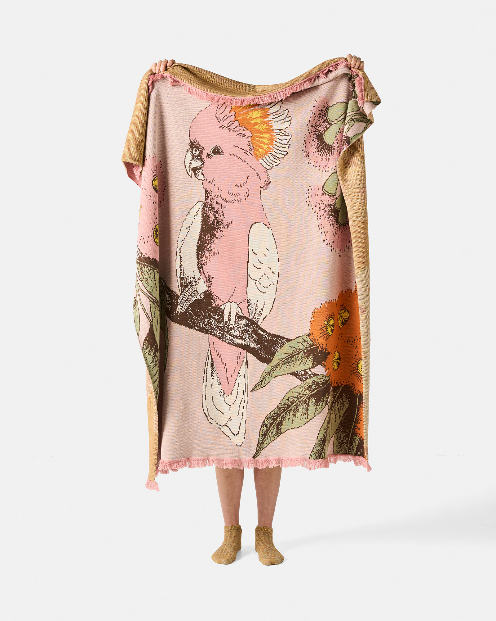 Greta Galah Blanket
