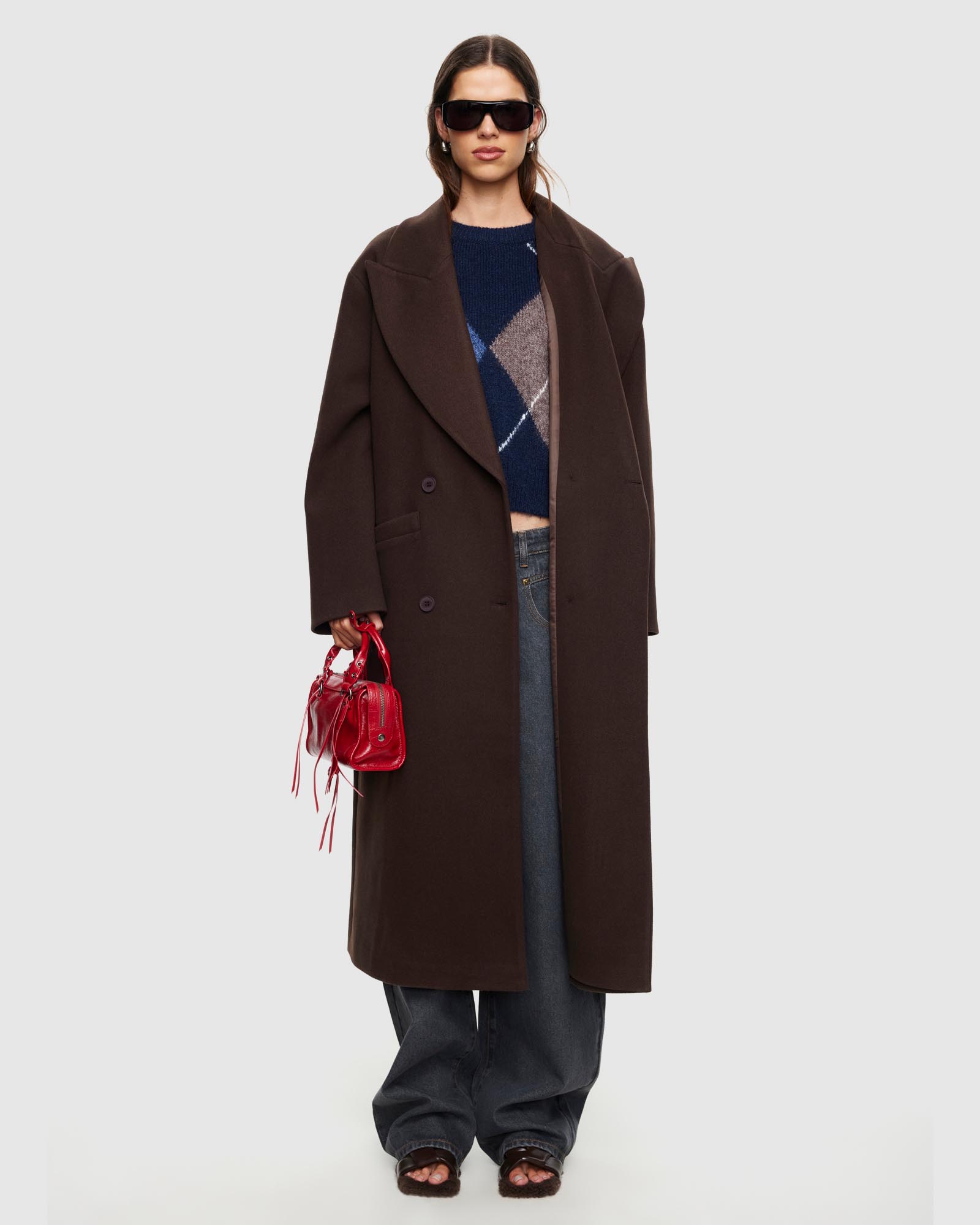 Oversized Olsen Coat - ICONIC EXCLUSIVE
