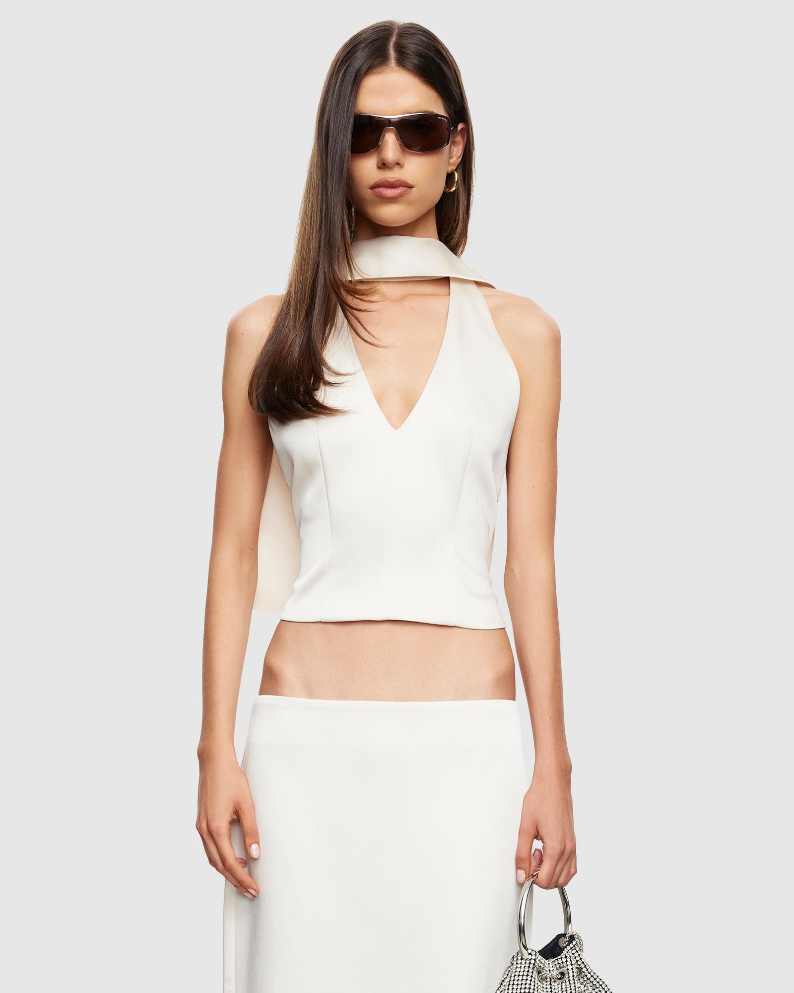 Front Row Halter Top