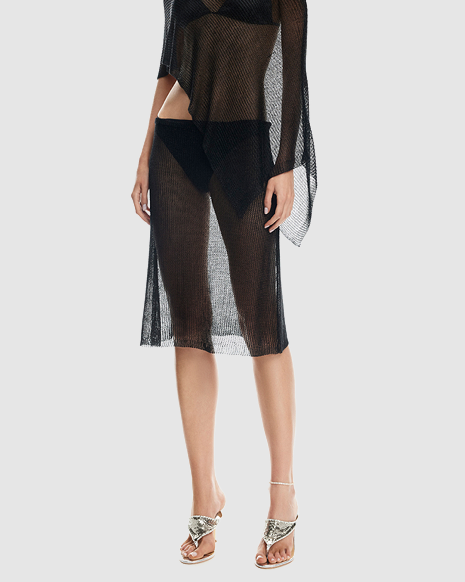 Luminous Midi Skirt