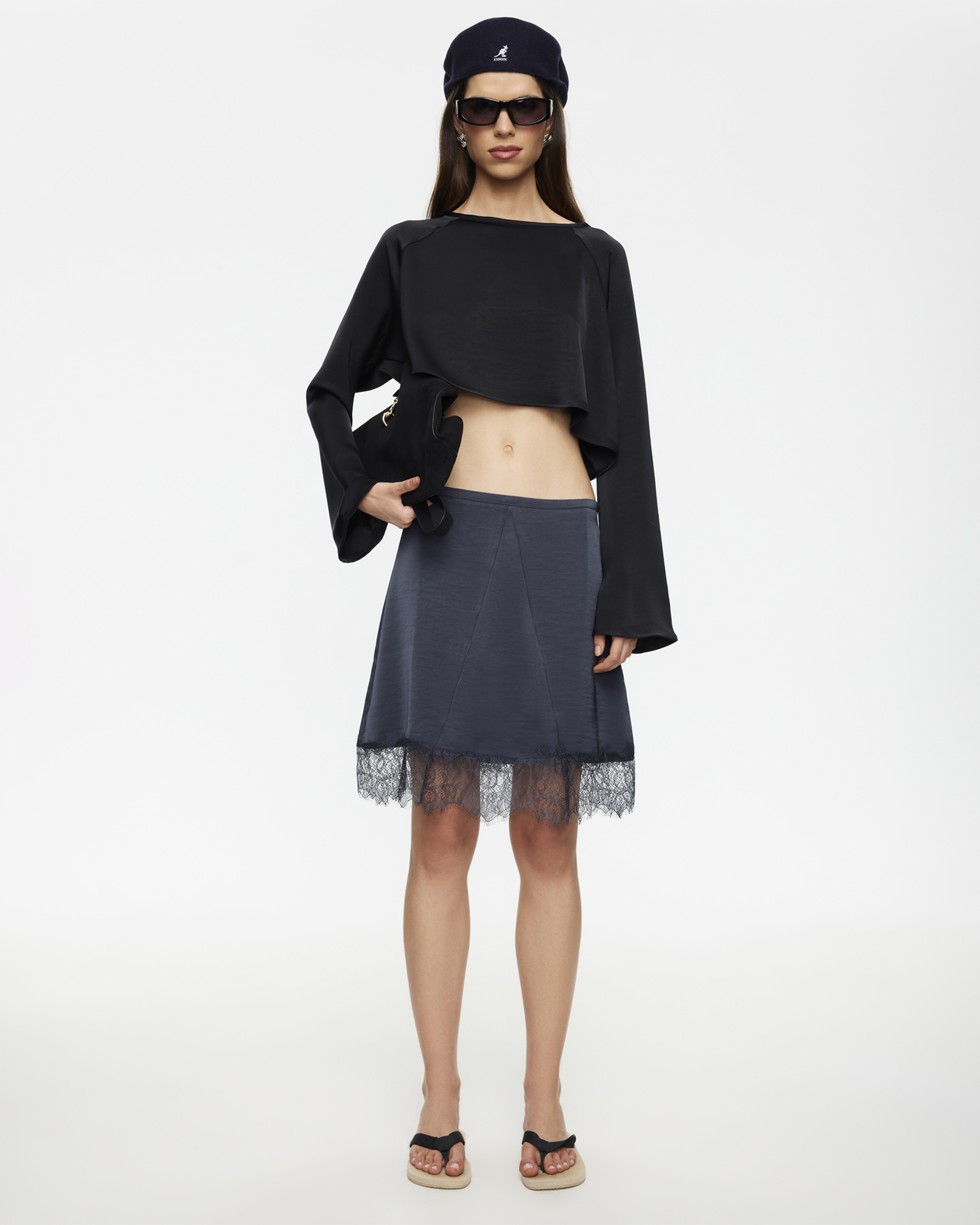 Skin Midi Skirt