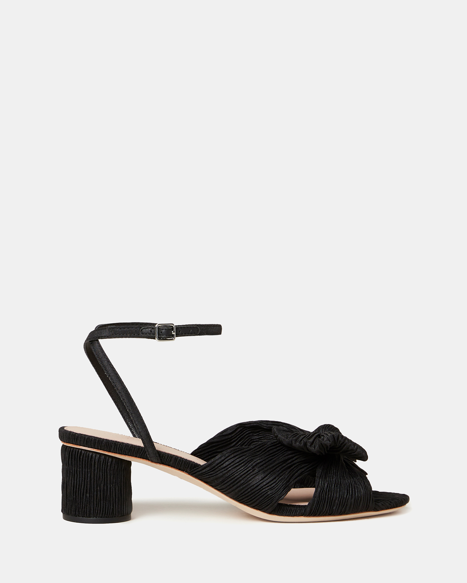 Dahlia Pleated Knot Mules