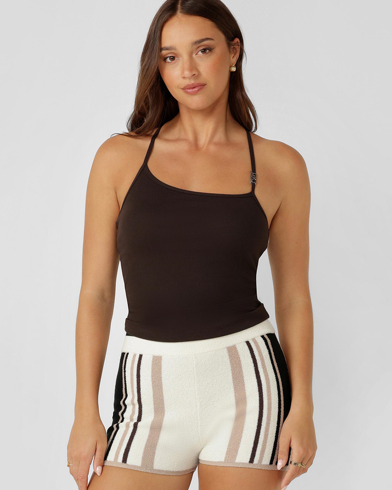 Synchronised Rib Bra Tank Combo