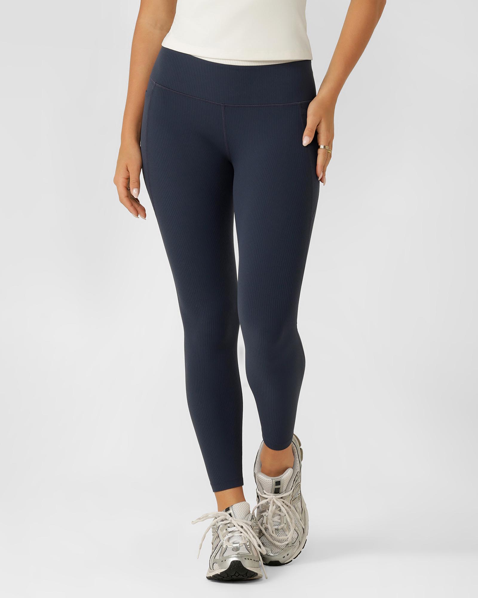 Siren Luxe Rib Ankle Biter Leggings