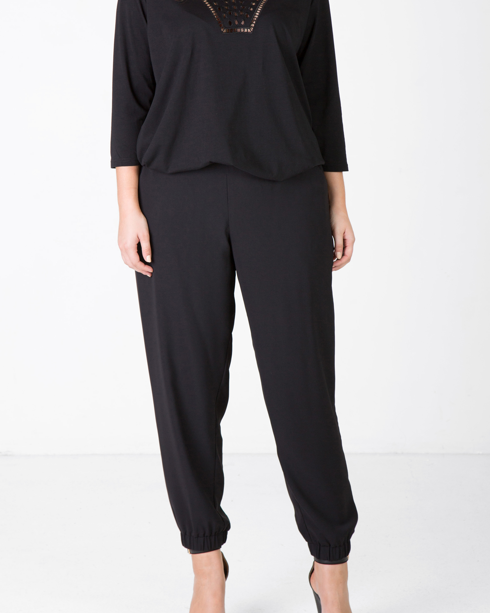 Cuffed Pull On Pants