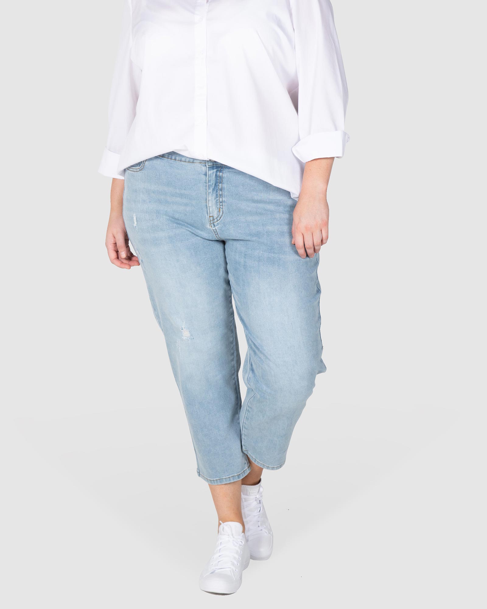 Jordyn Washed Out Stretch Jeans