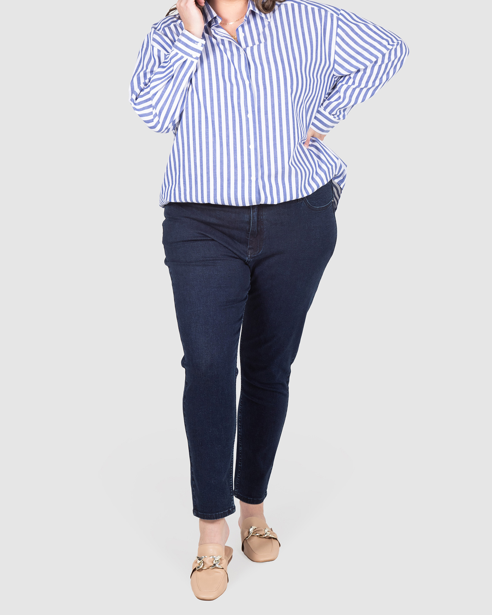 Cara Overdyed Stretch Jeans