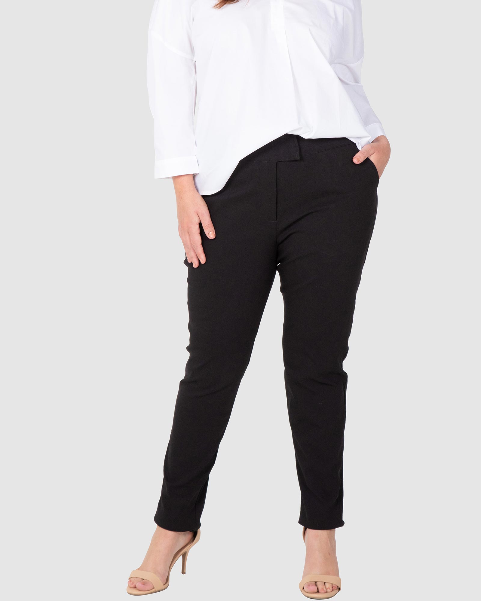 Stretch Bengaline Tummy Tuck Pants