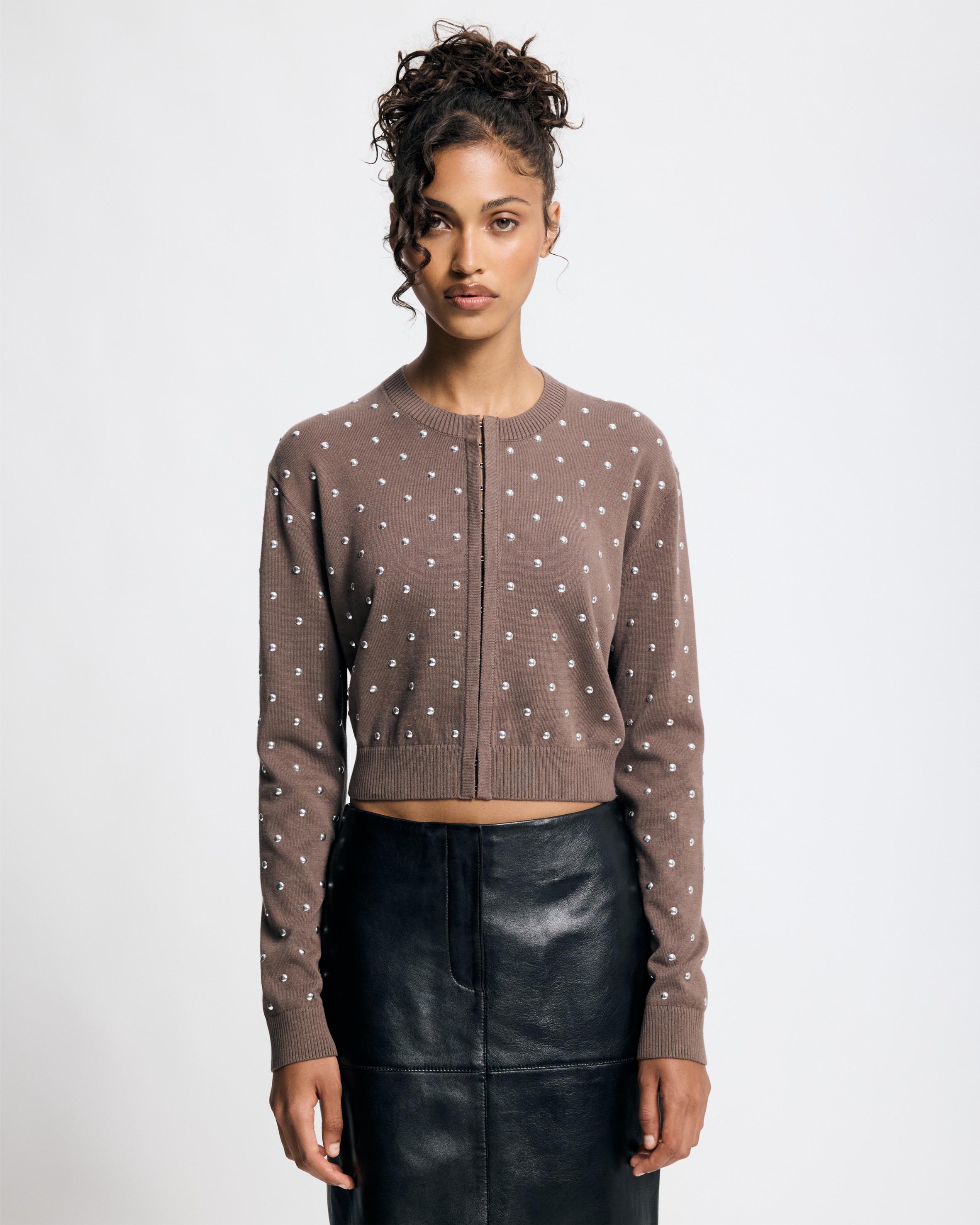 Ramona Stud Cardigan
