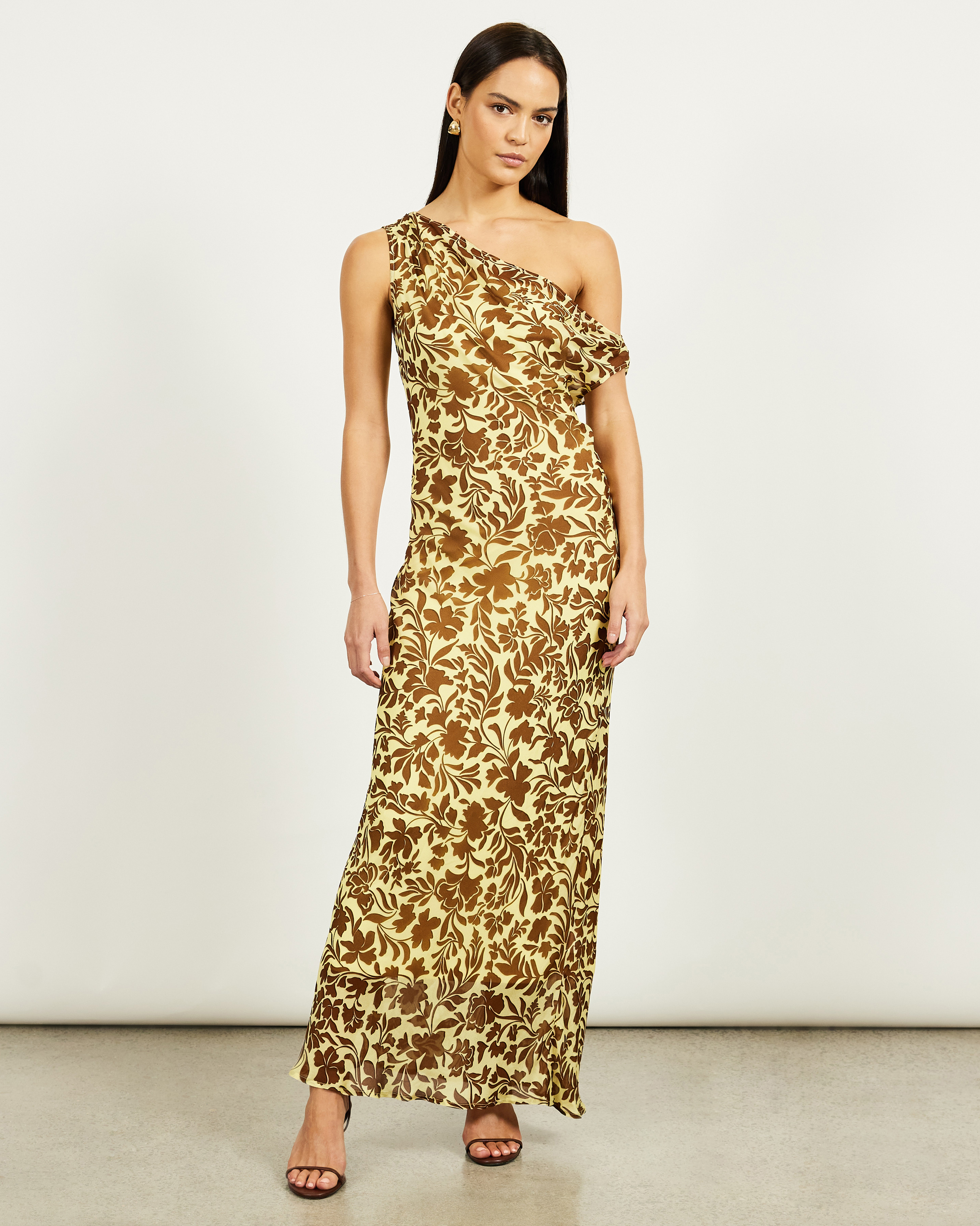 Ryler Asymmetric Maxi Dress