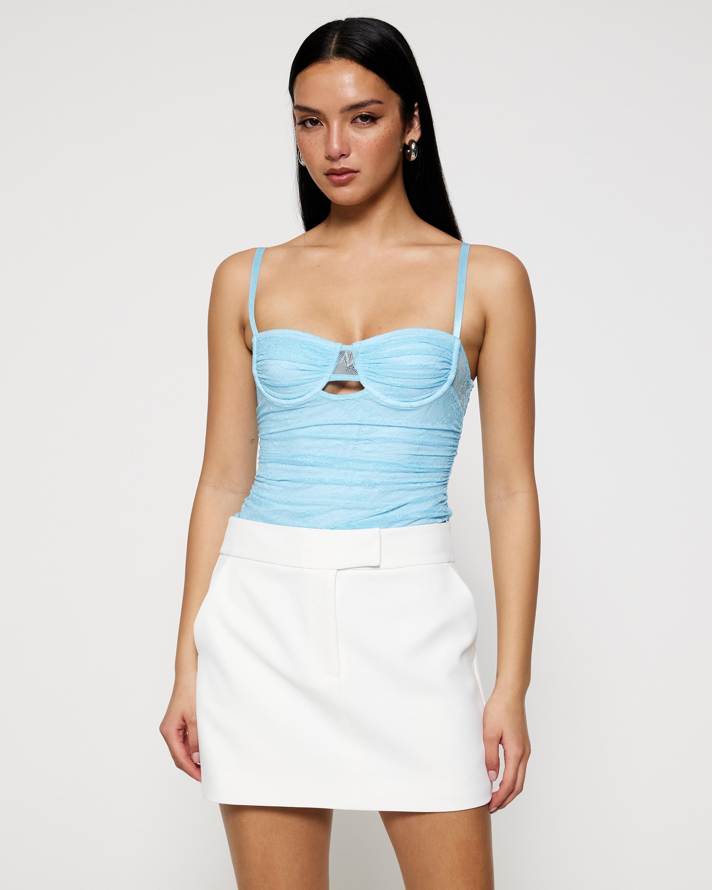 Cleo Bustier Lace Top