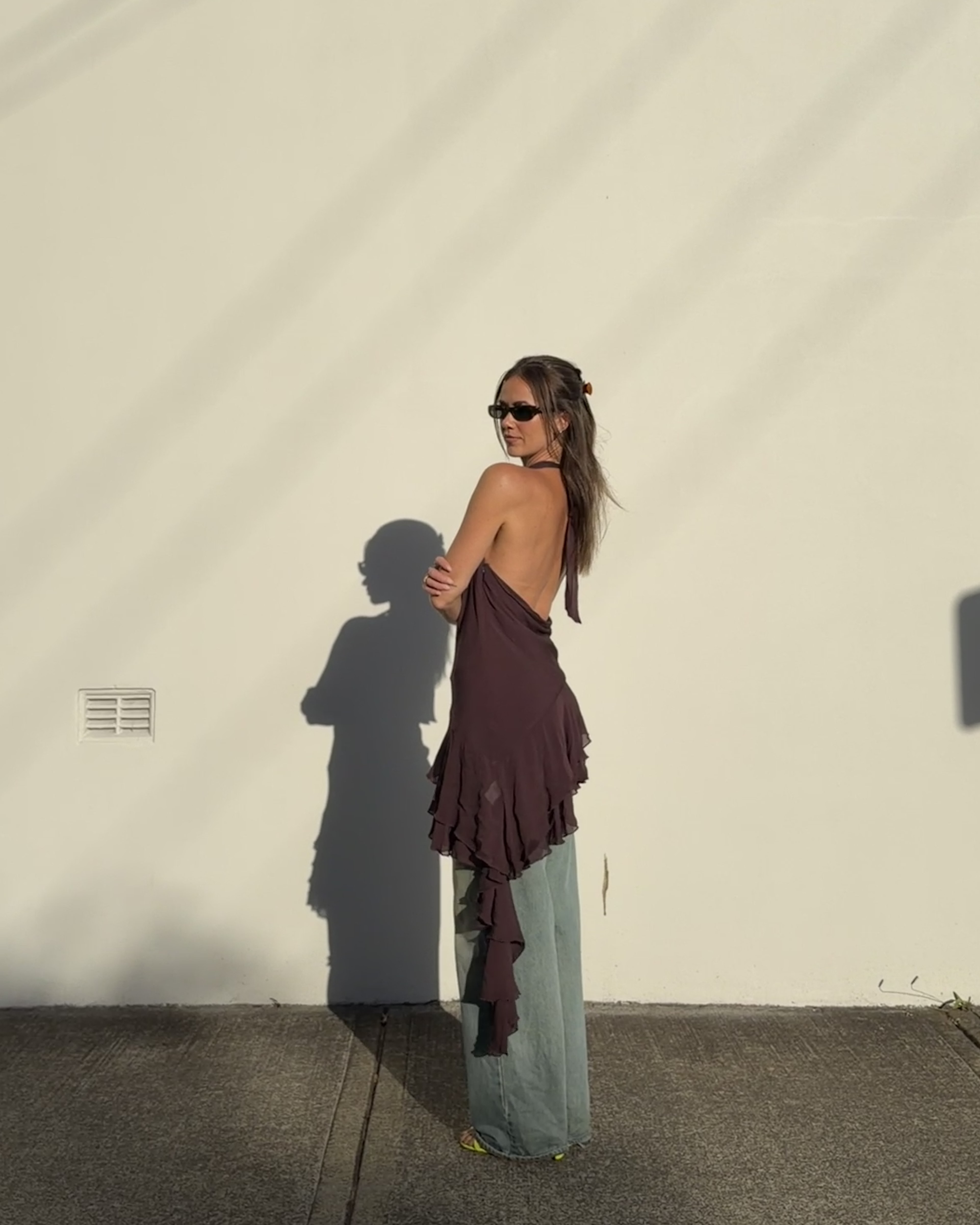 Samantha Asymmetric Mini Dress