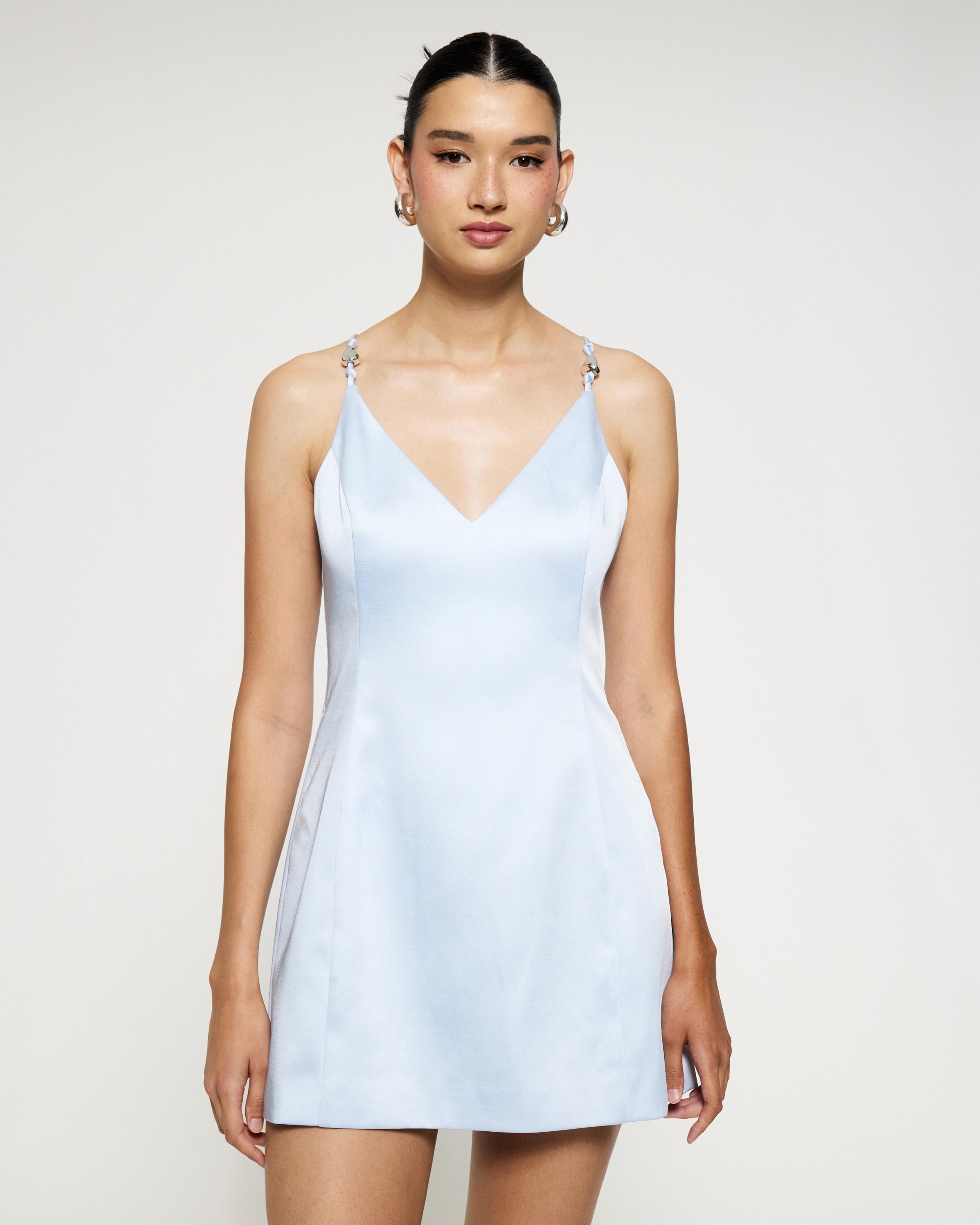Florin Satin Mini Dress