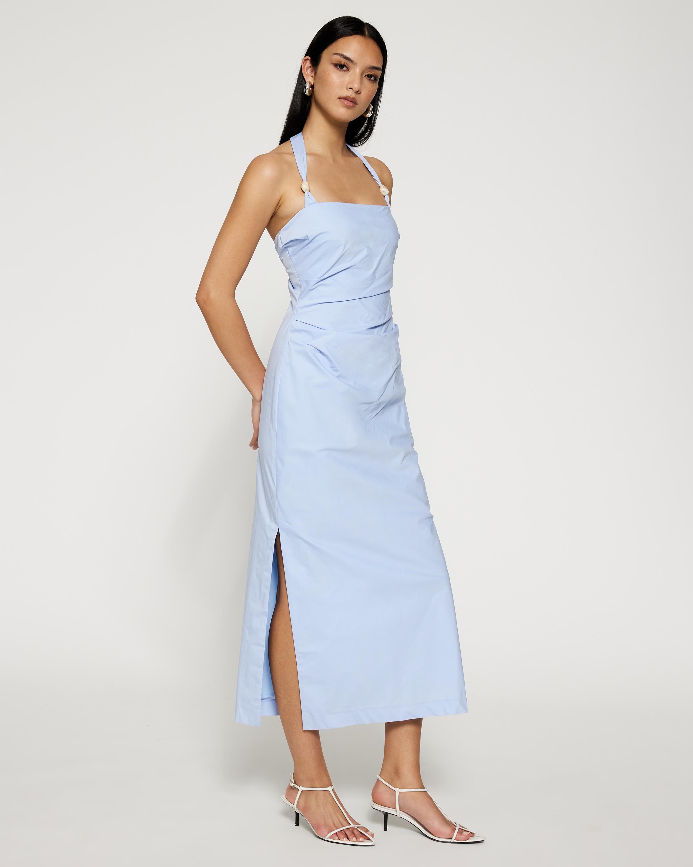 Tianah Tuck Detail Midi Dress