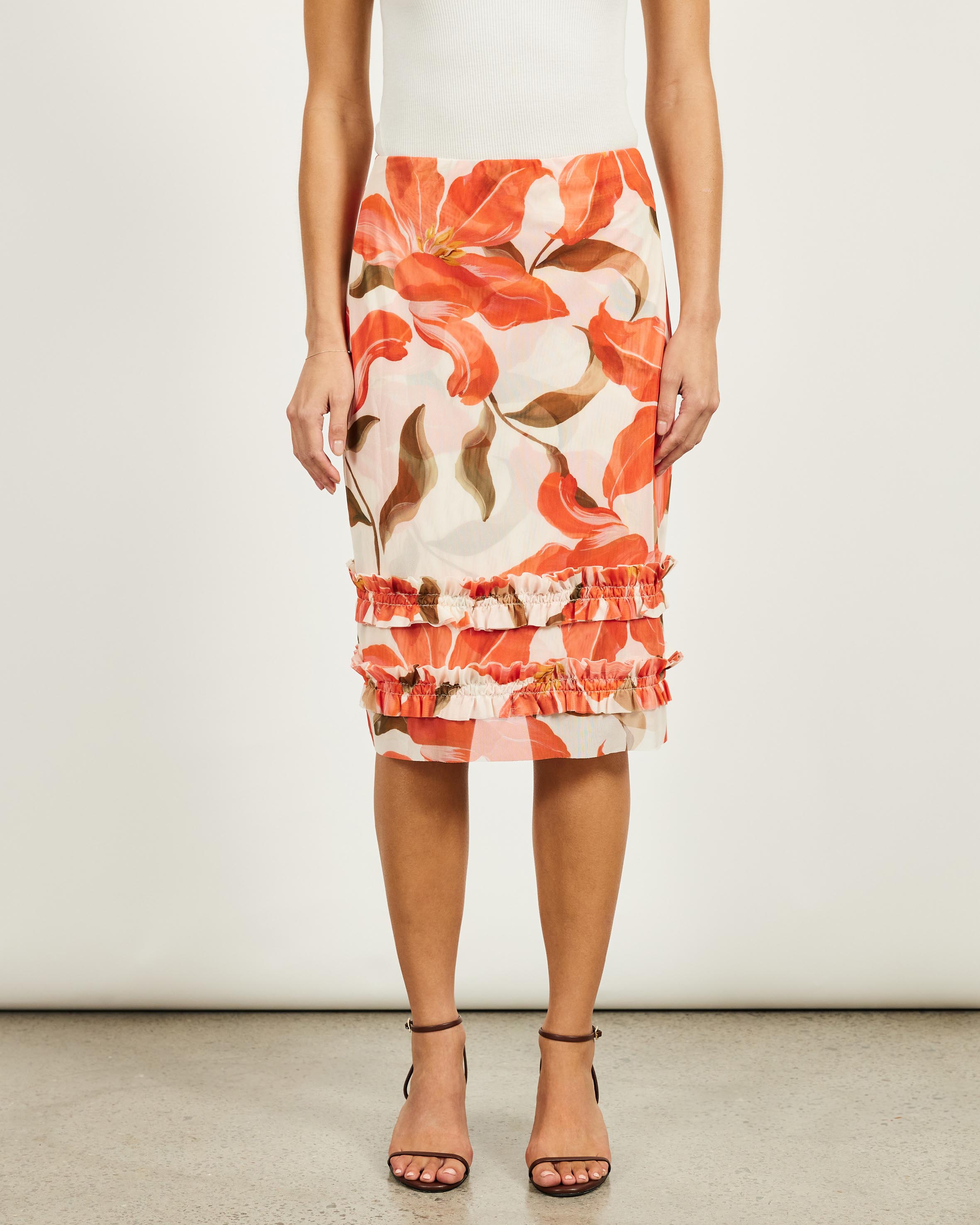 Cleo Mesh Skirt
