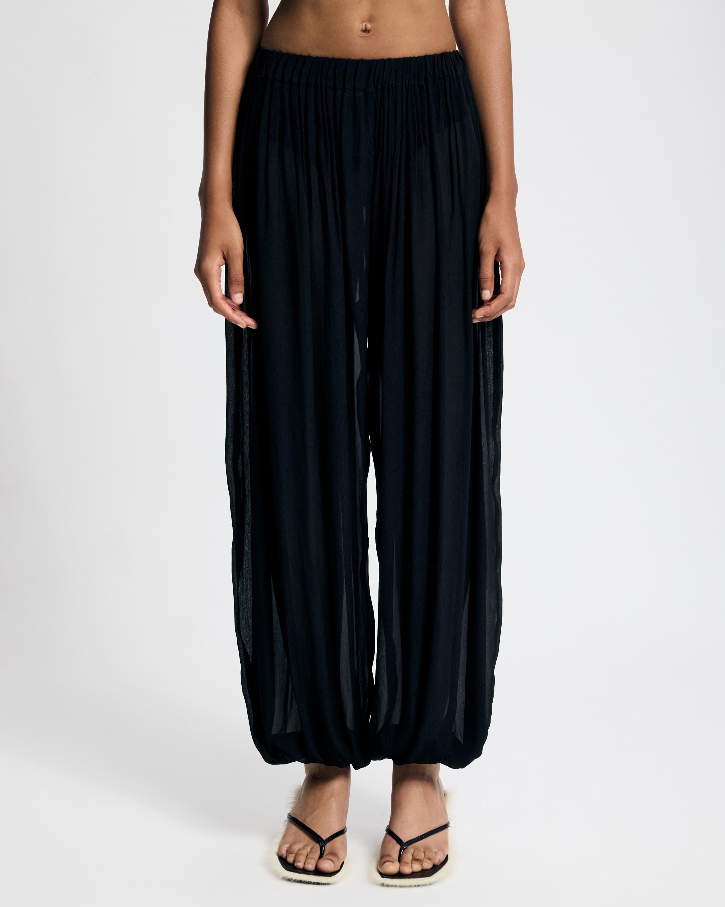Celine Sheer Balloon Pants