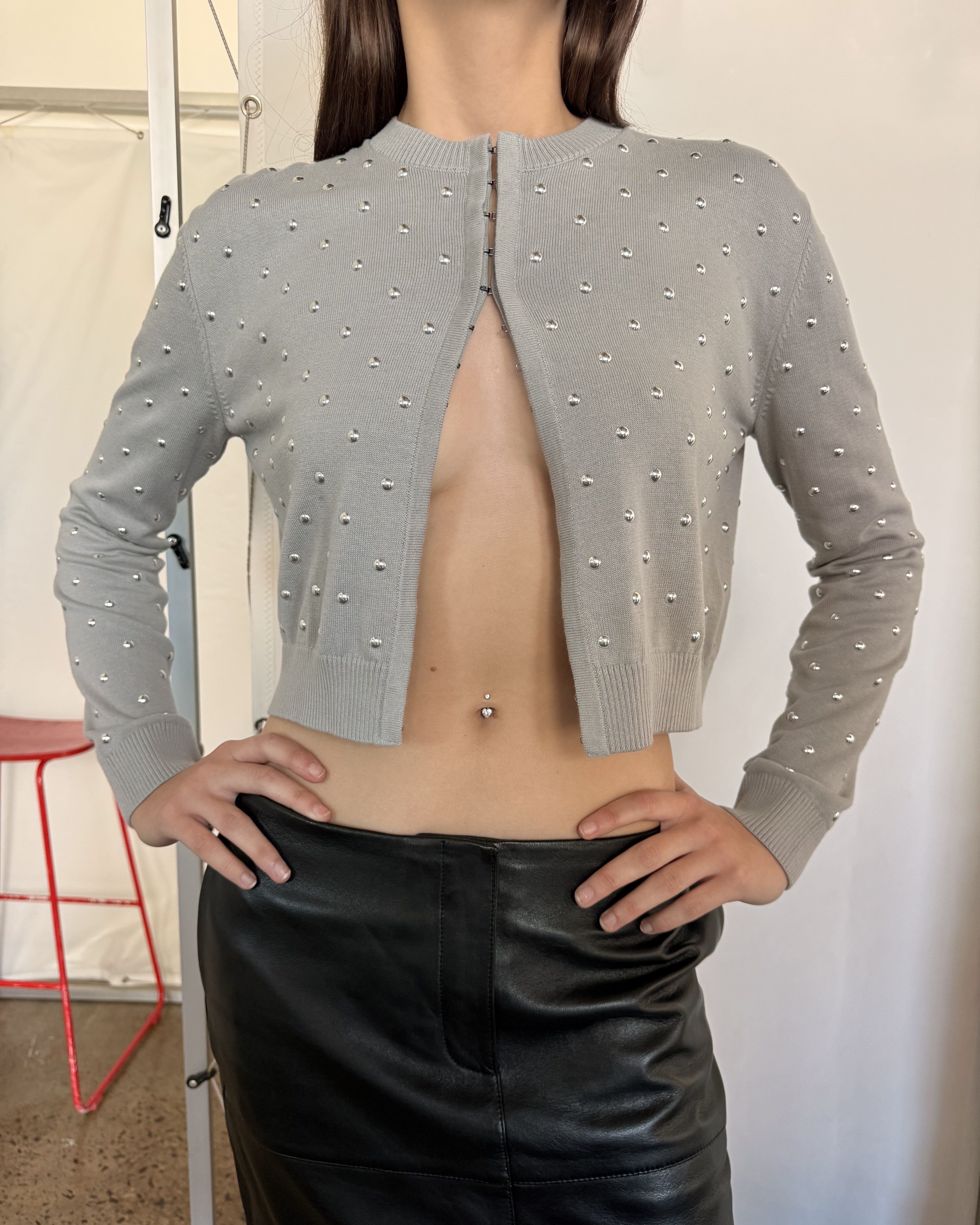 Ramona Stud Cardigan