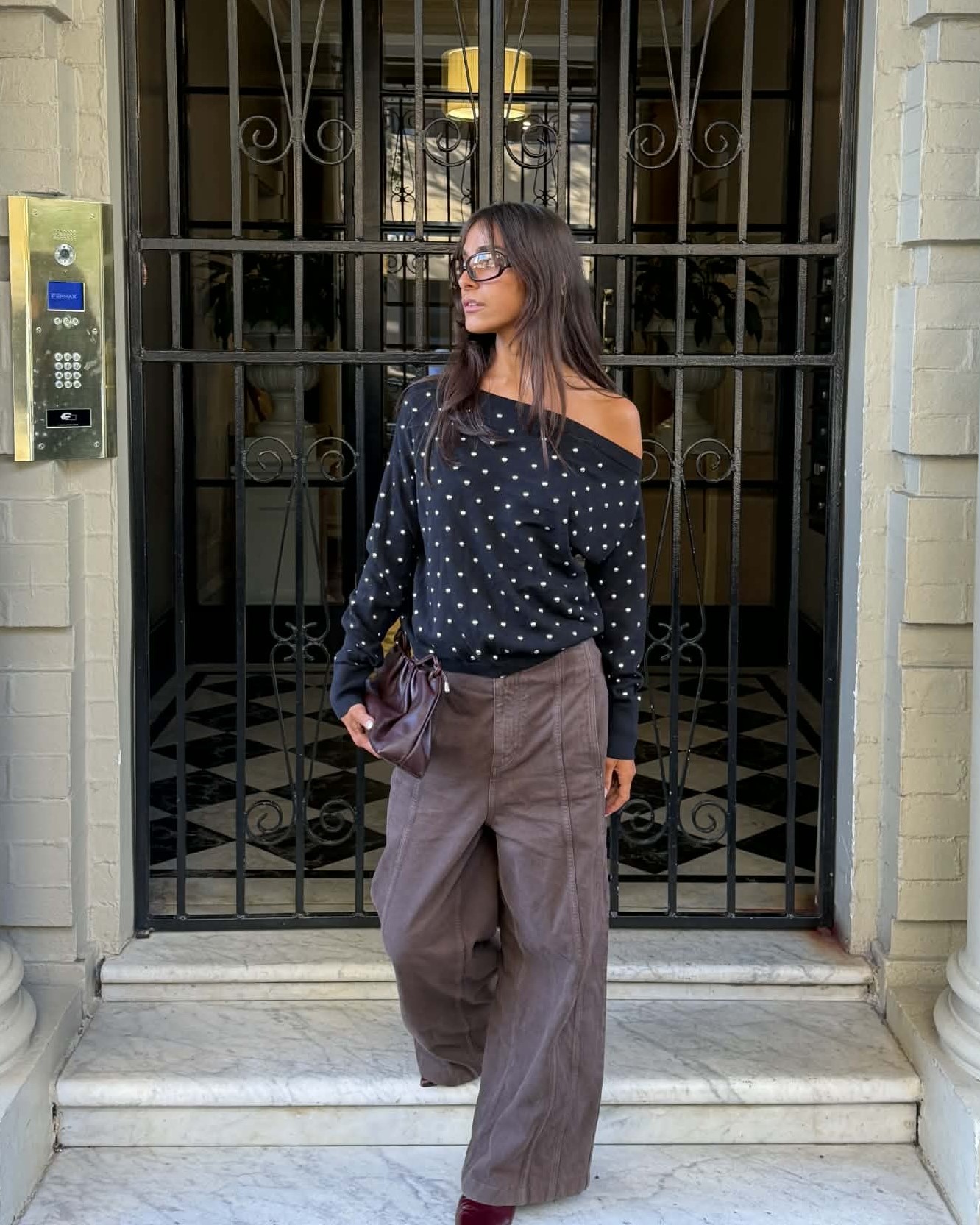 Ramona Stud Asymmetrical Jumper