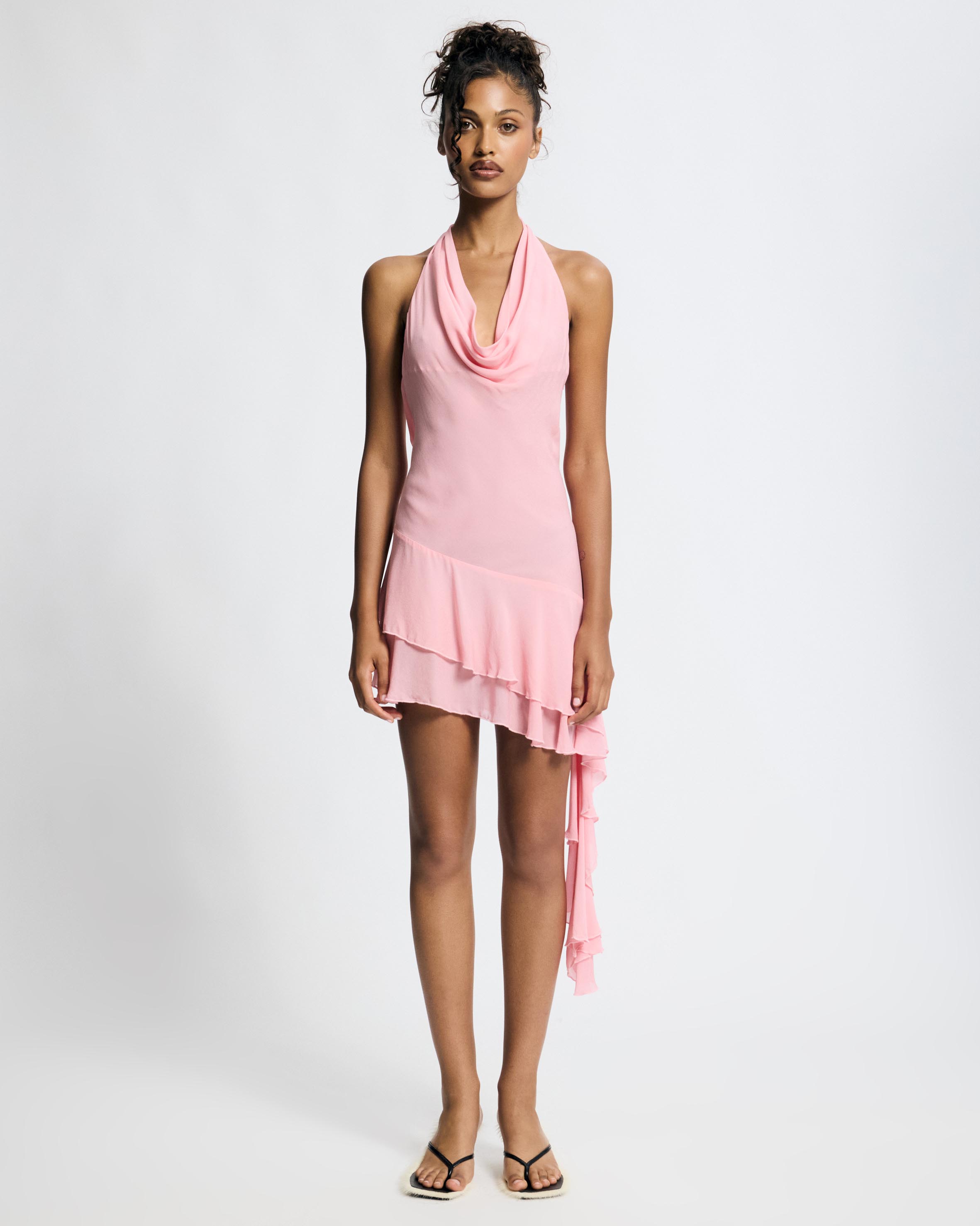 Samantha Asymmetric Mini Dress