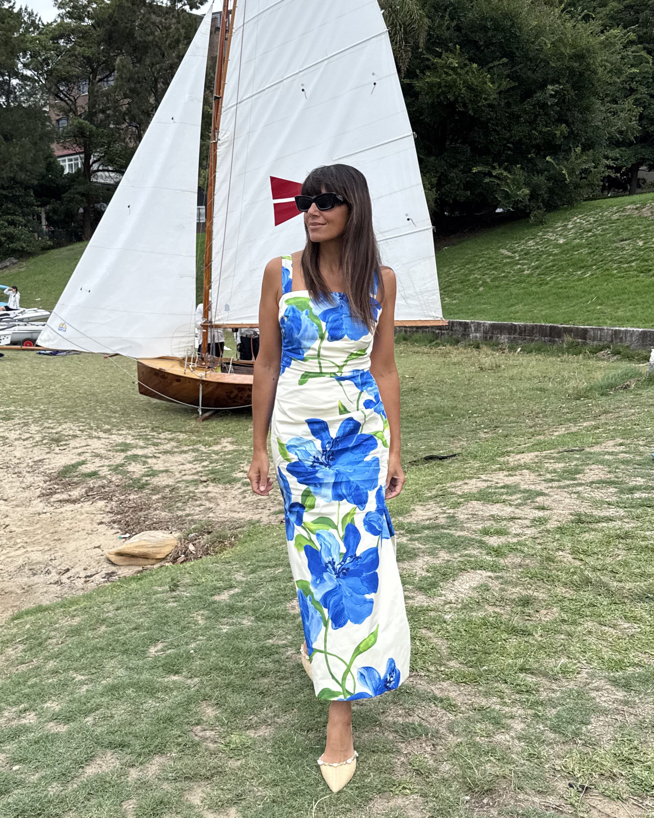 Grace Ruched Midi Dress