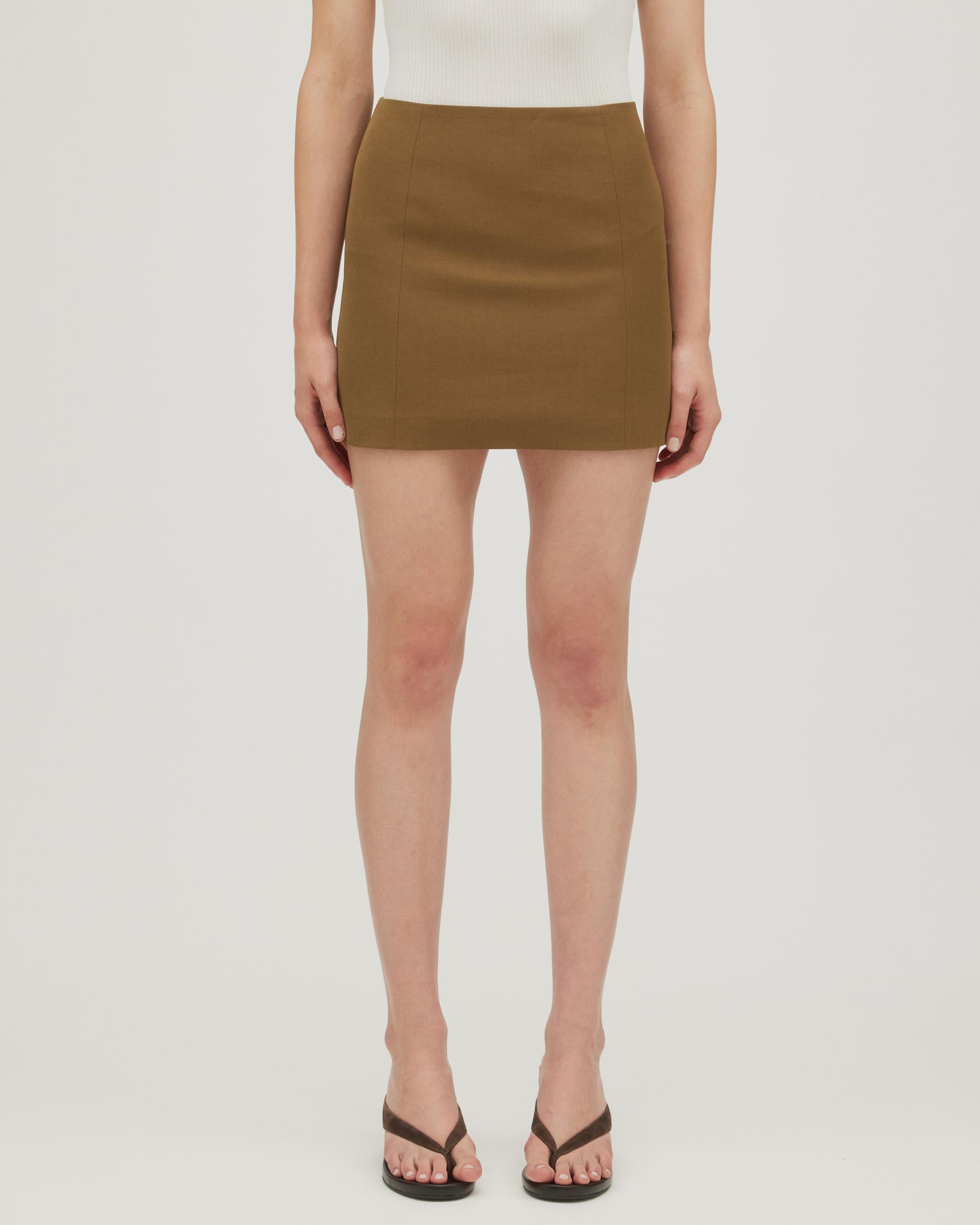 Rae Tailored Mini Skirt