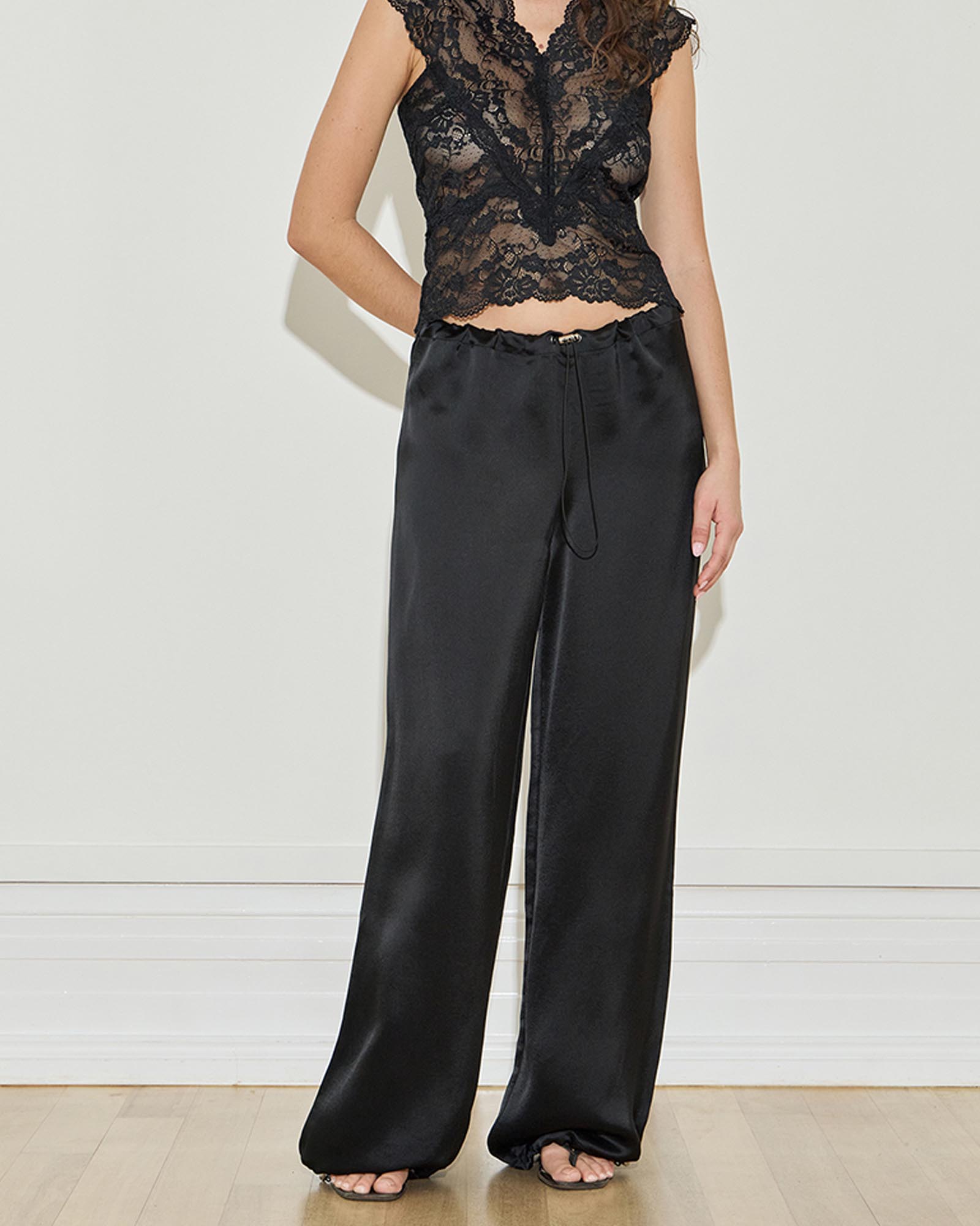 Satin Trousers