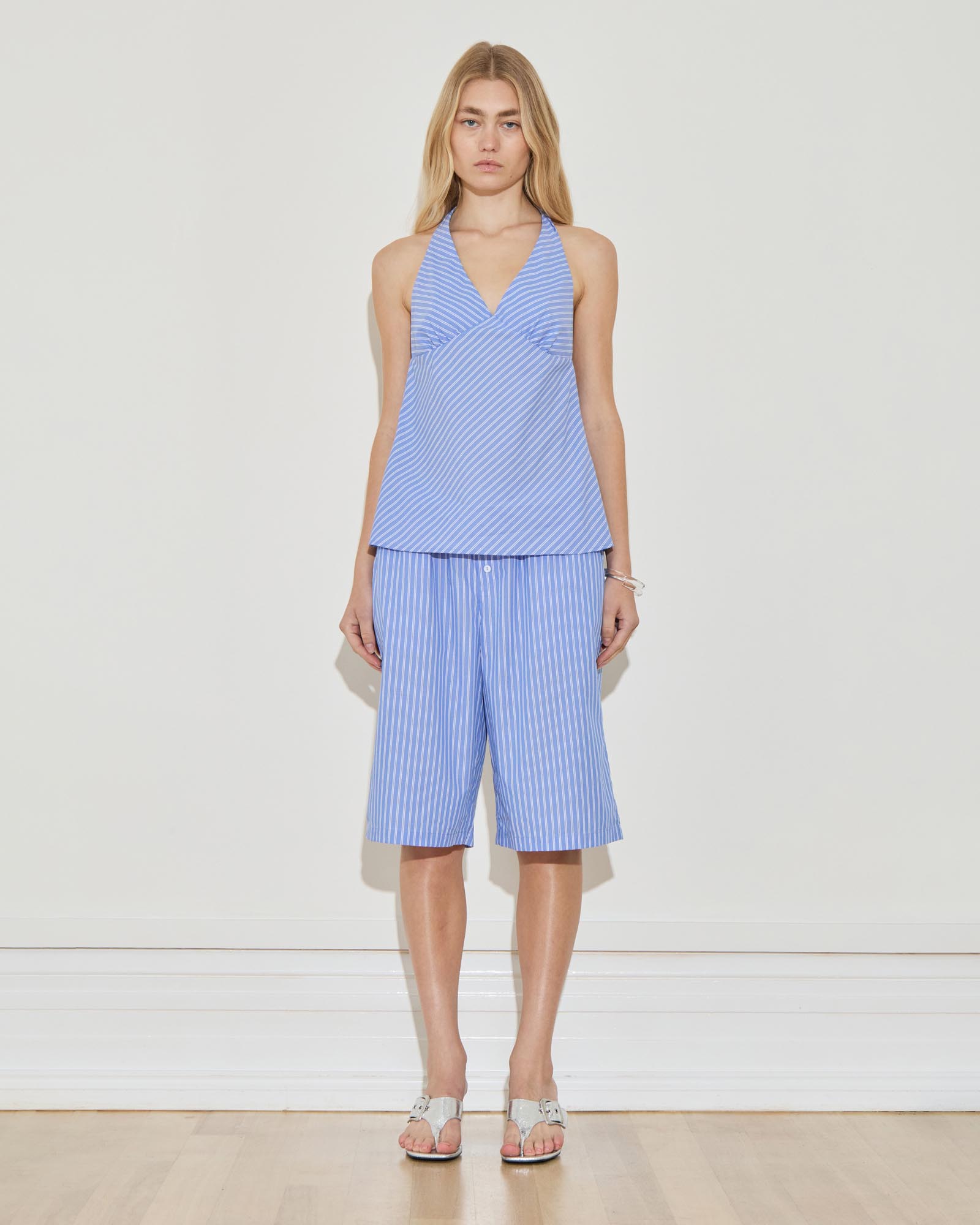 Longline Cotton Shorts