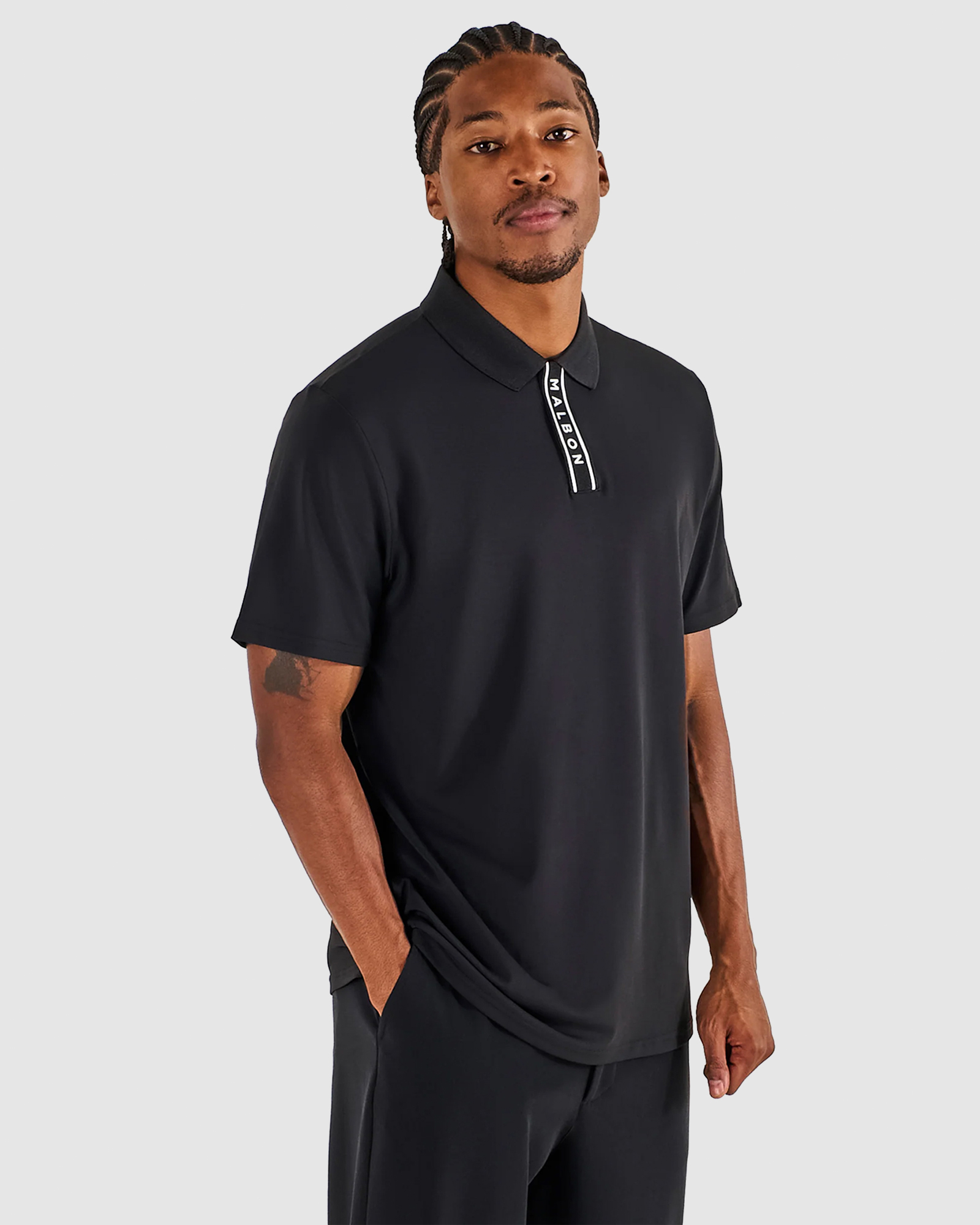 ICONS Block Placket Polo