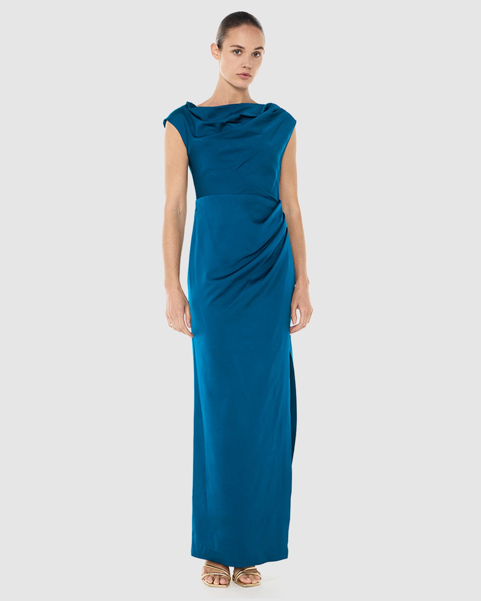 Twilight Reverie Drape Gown