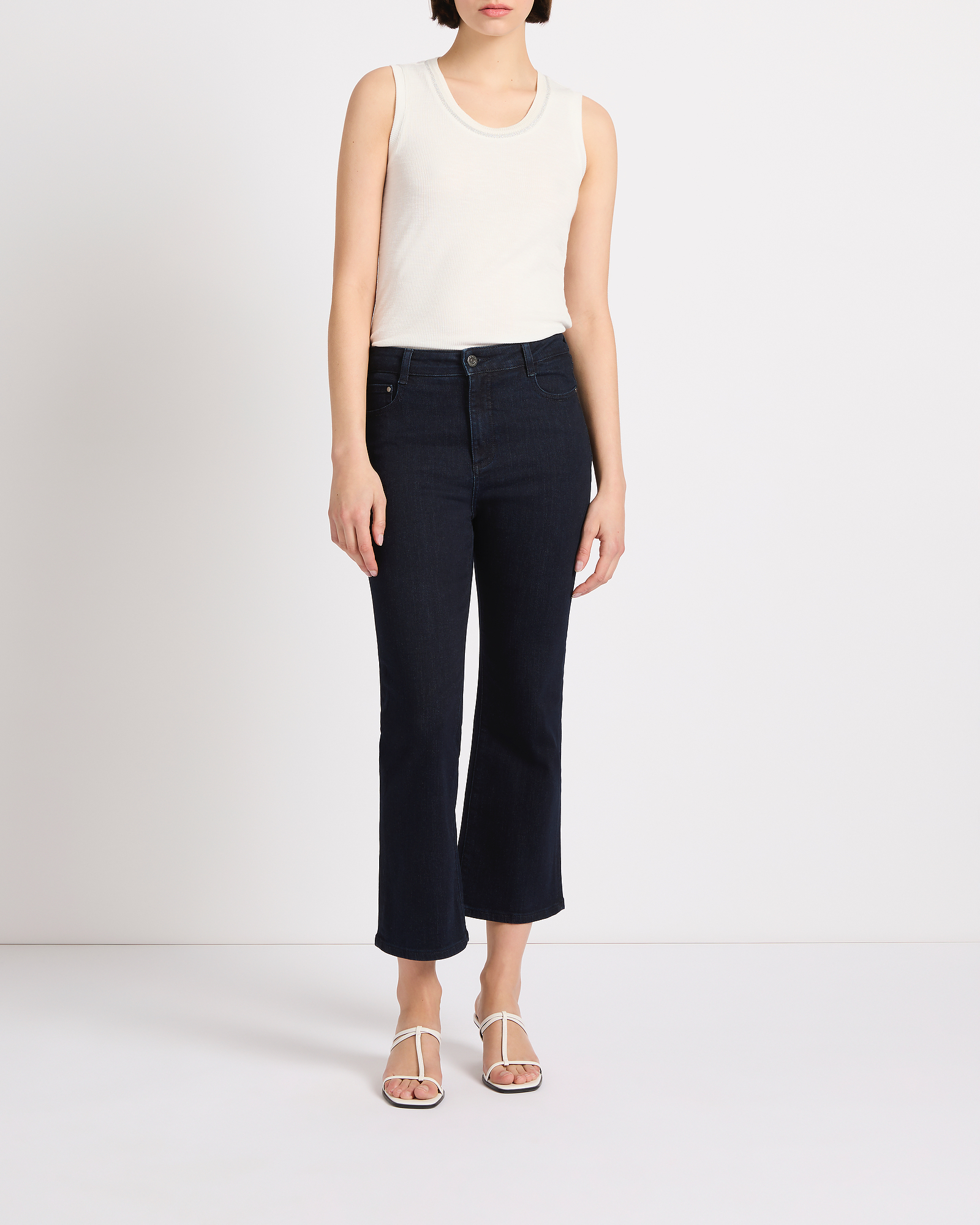 Emilie Cropped Flare Jeans