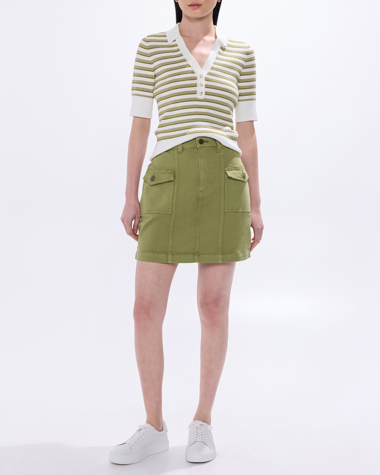 Jesse Denim Mini Skirt