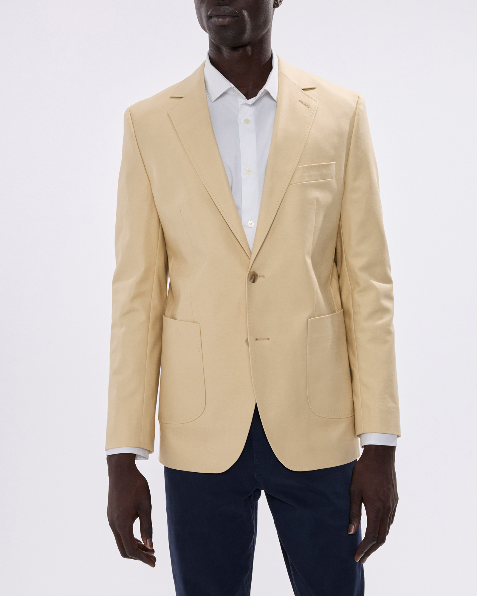 Evan Cotton Twill Blazer