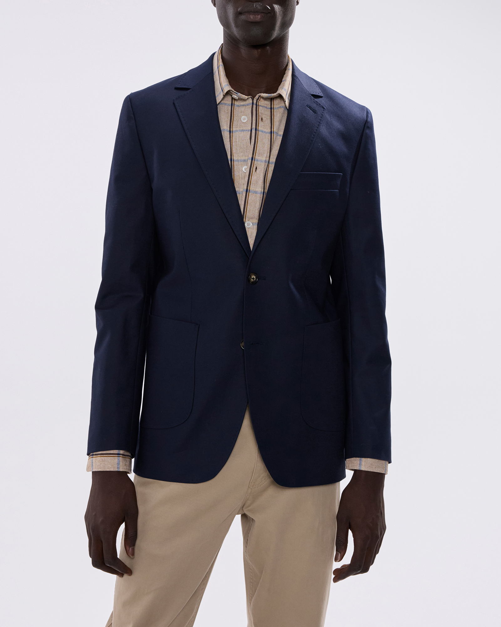 Evan Cotton Twill Blazer